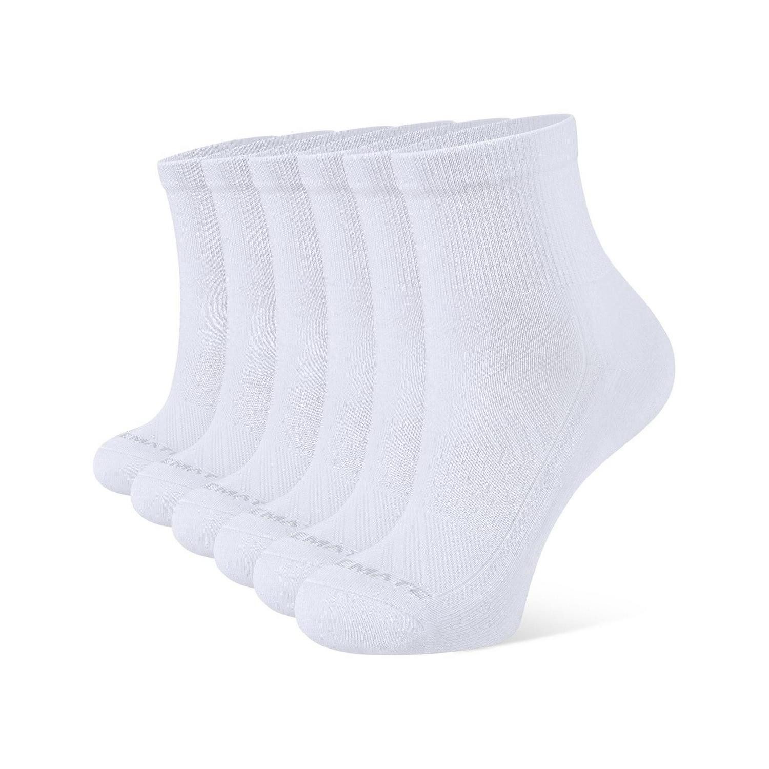 LuxusKollektion Sneakersocken Sneaker Socken Damen 6er Pack Baumwolle Gepolstert