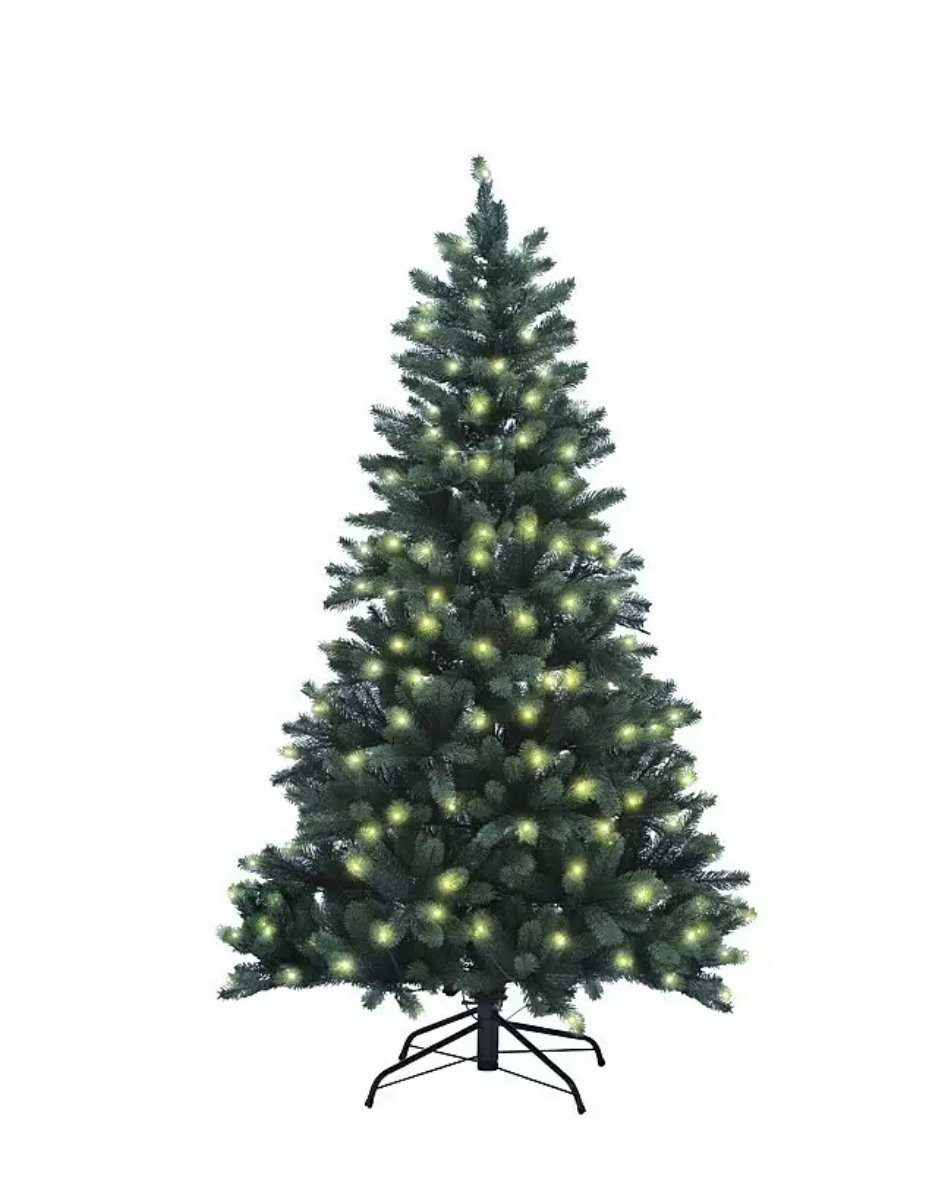Xenotec Künstlicher Weihnachtsbaum PEBM, künstlich, grün, mit LED