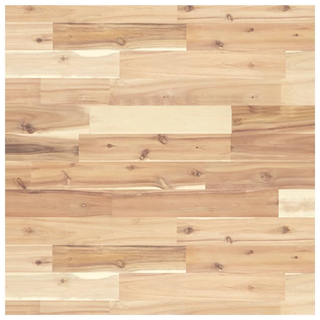vidaXL Tischplatte Tischplatte Quadratisch 60x60x2 cm Massivholz (1 St)