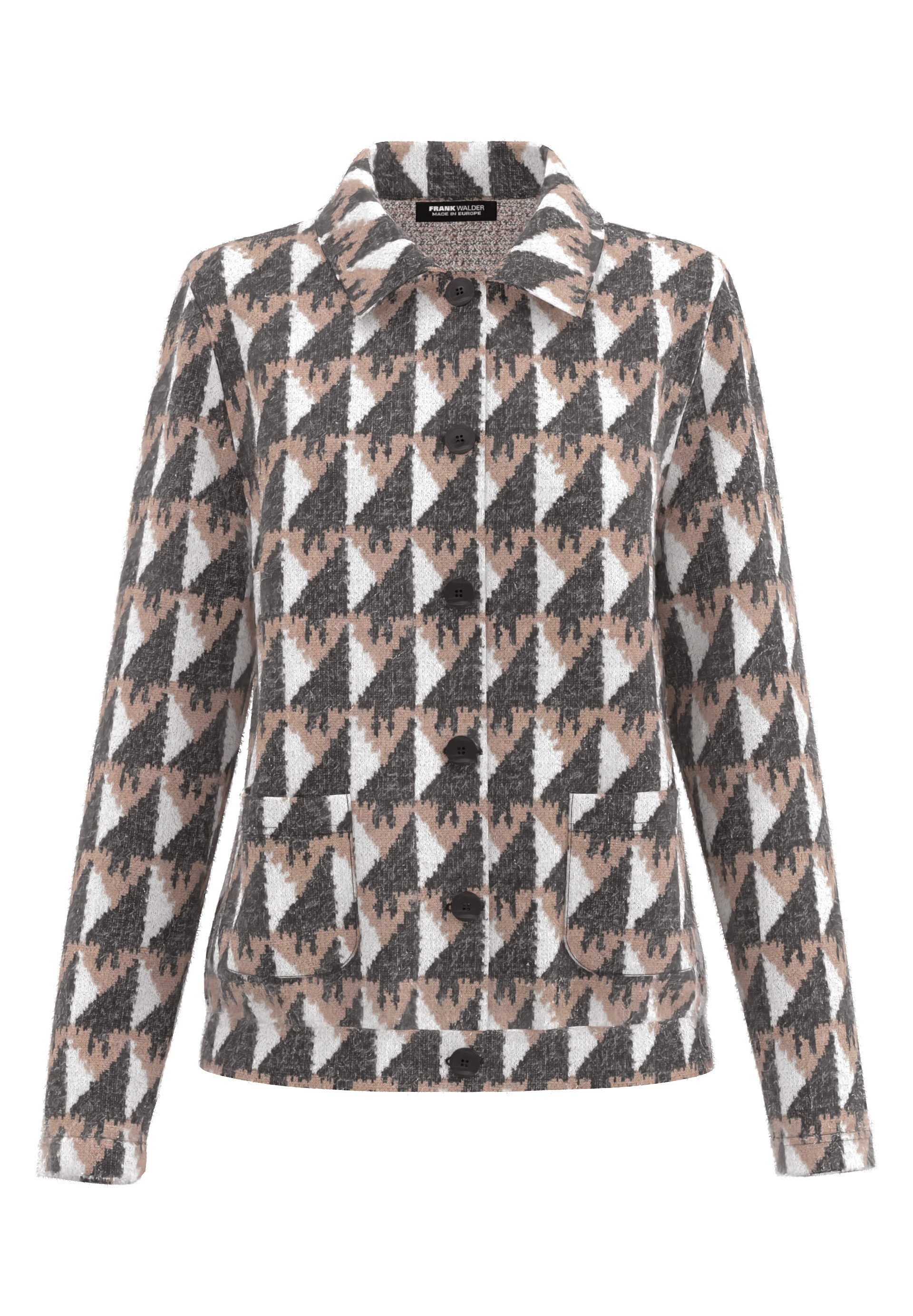 FRANK WALDER Cardigan in Jaquard-Dessin günstig online kaufen