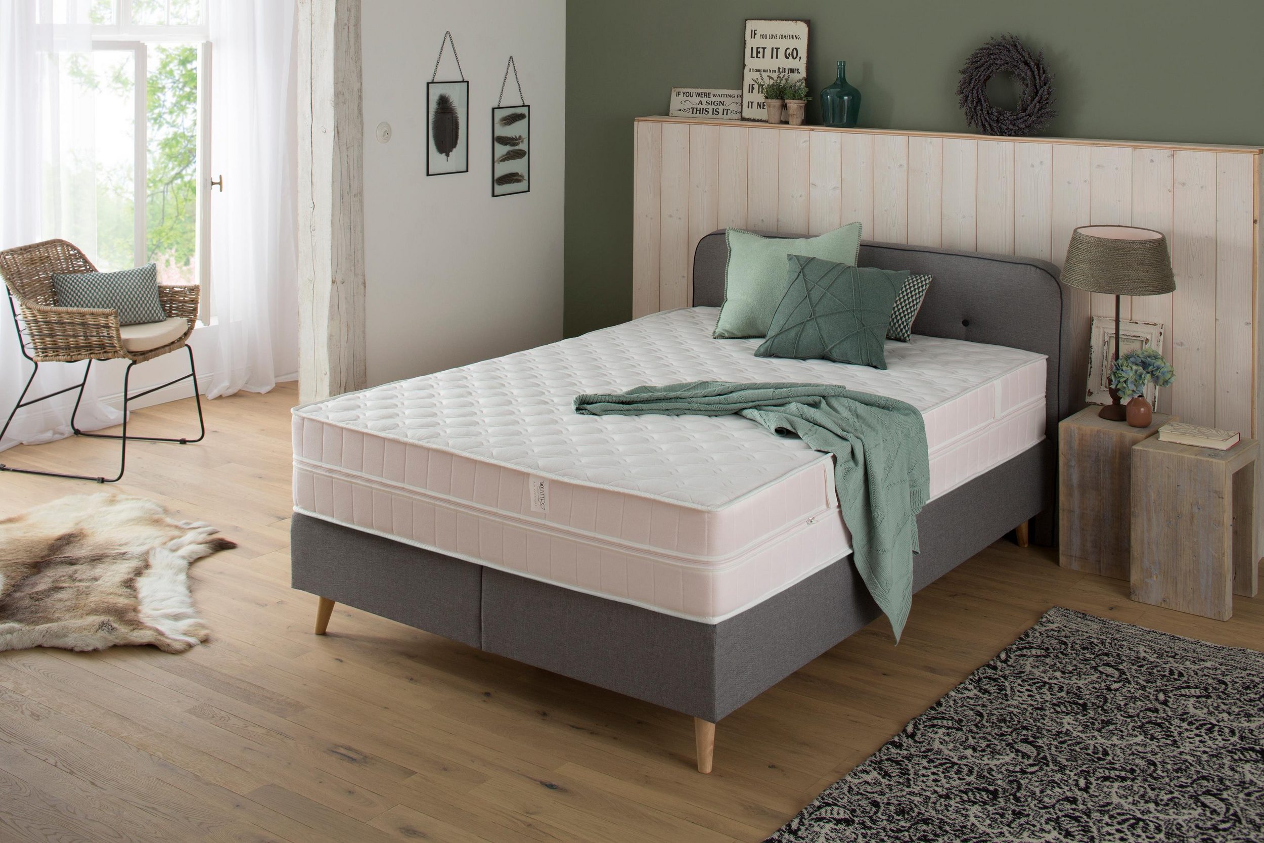Komfortschaummatratze AIRY FORM LUXUS von DI QUATTRO - Einrichtungsvorschlag