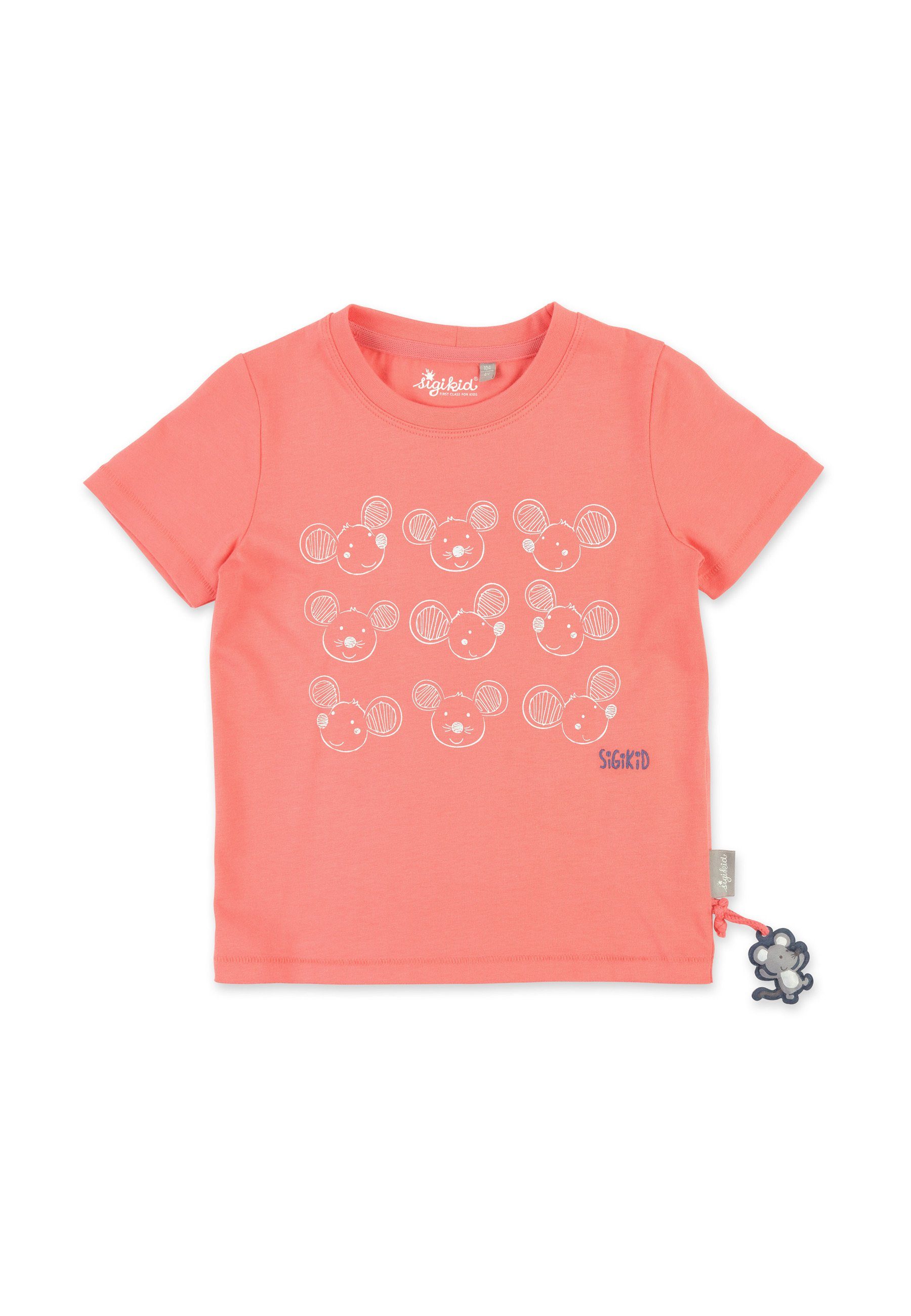 T-Shirt Kindershirt pink Sigikid T-Shirt (1-tlg)