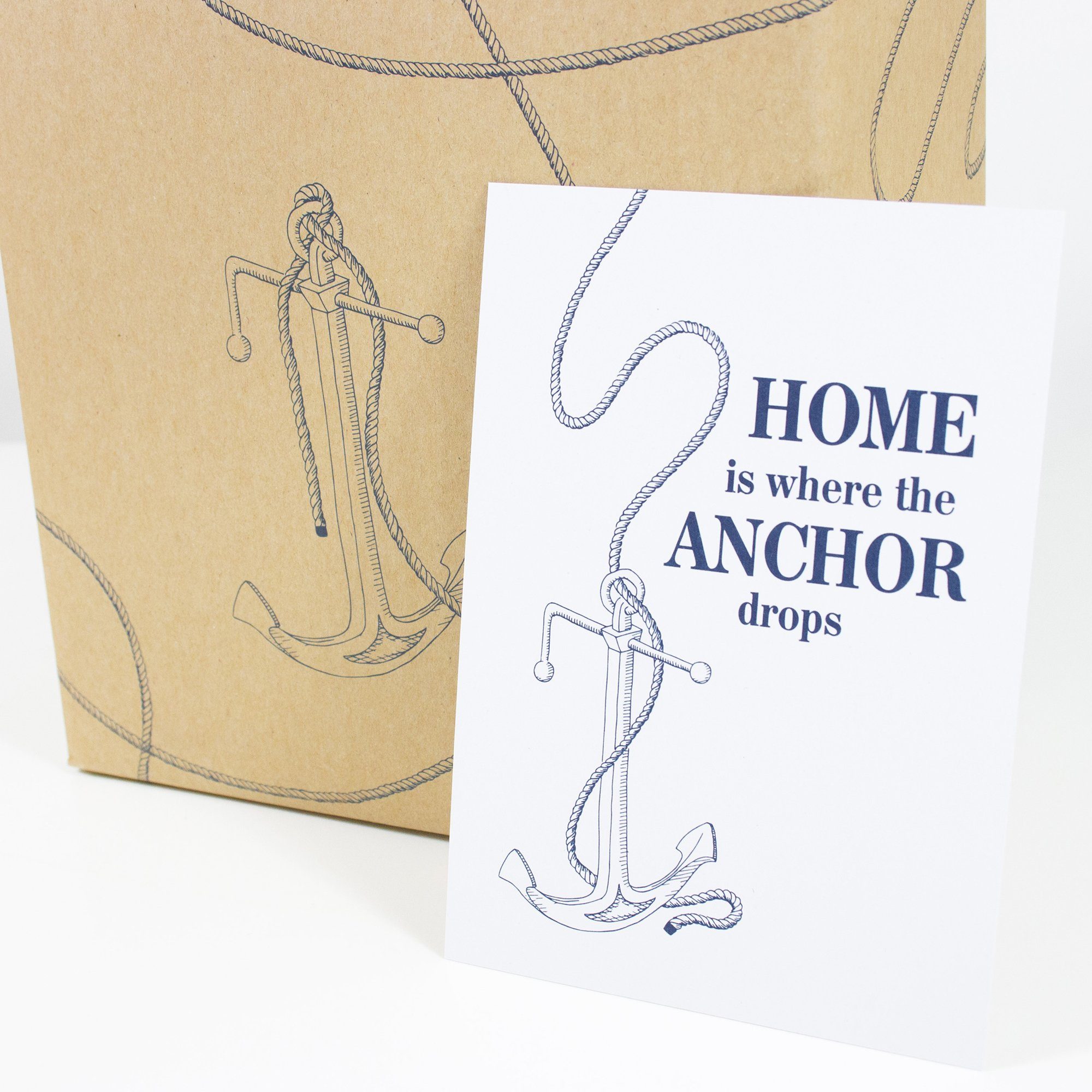 Bow & Hummingbird Home is Postkarte Postkarte % Recyclingpapier 100 