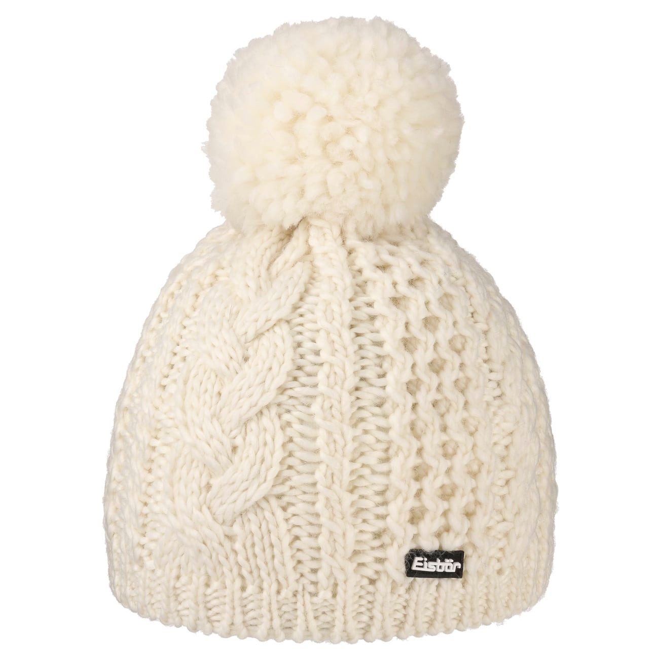 Eisbär Bommelmütze (1-St) Pudelmütze mit Futter