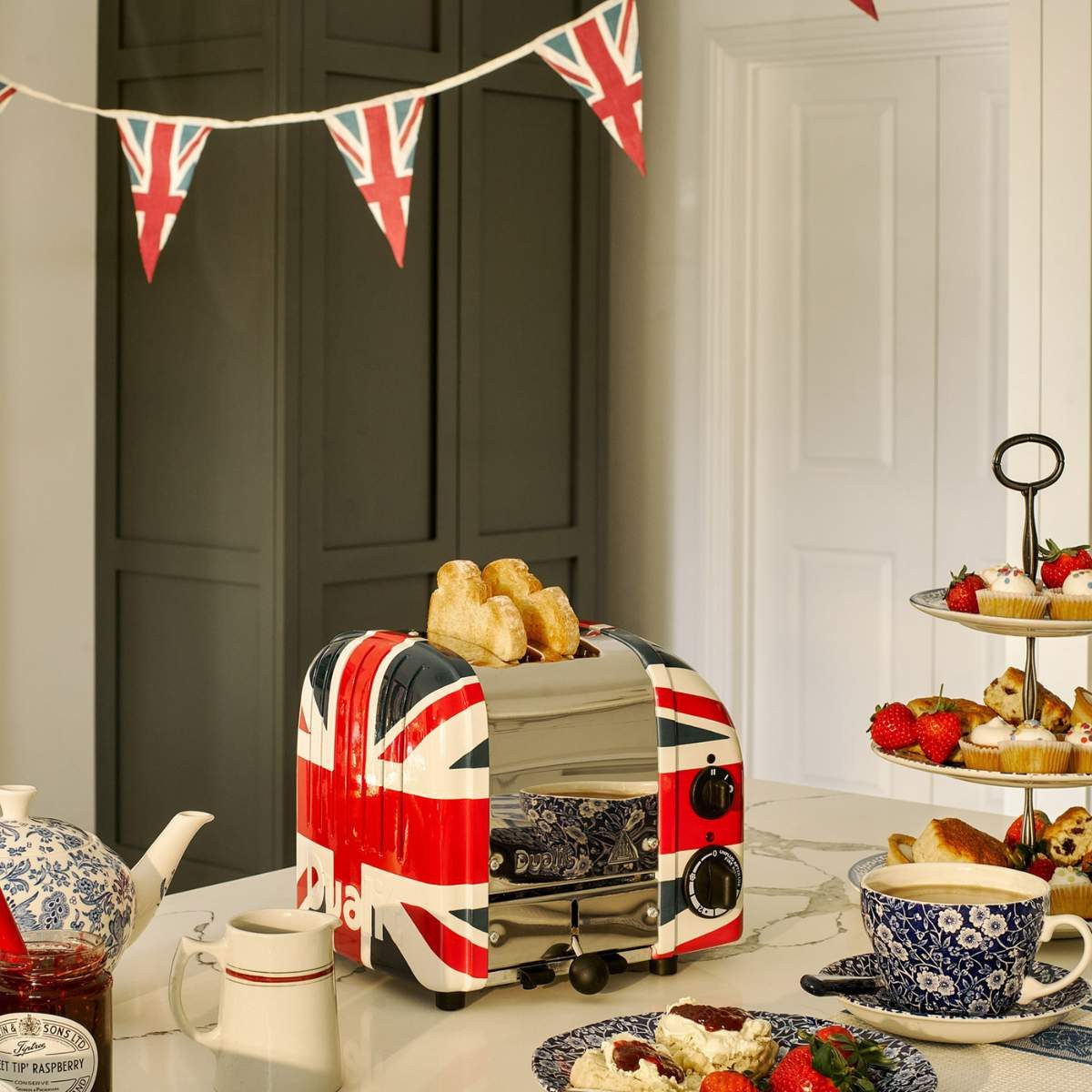 Dualit Toaster Dualit Classic Toaster Union Jack Jubiläumstoaster