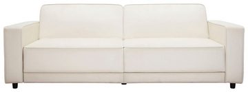 Dorel Home 3-Sitzer Allie Schlafsofa 225 cm, Bett-Funktion (108/190cm), trendiger Cord o. pflegeleichter Velours