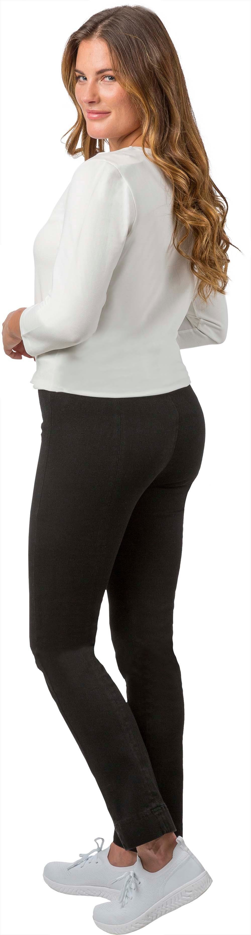 Gio Milano Schlupfjeans Gio-Gabi Schlupfjeans mit geradem Bein