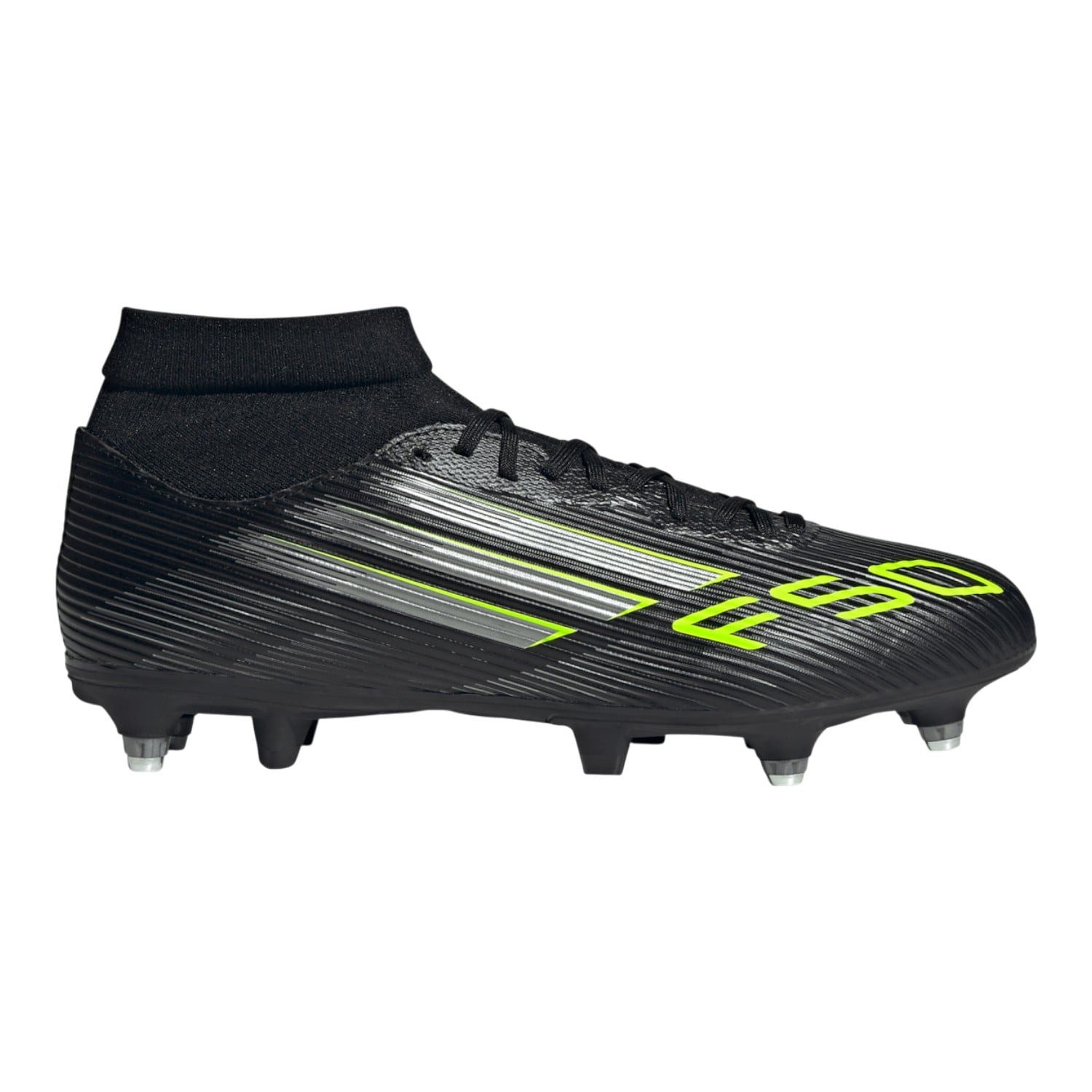 adidas Performance F50 League MID SG (für weiche Böden) schwarz/silber/lime günstig online kaufen