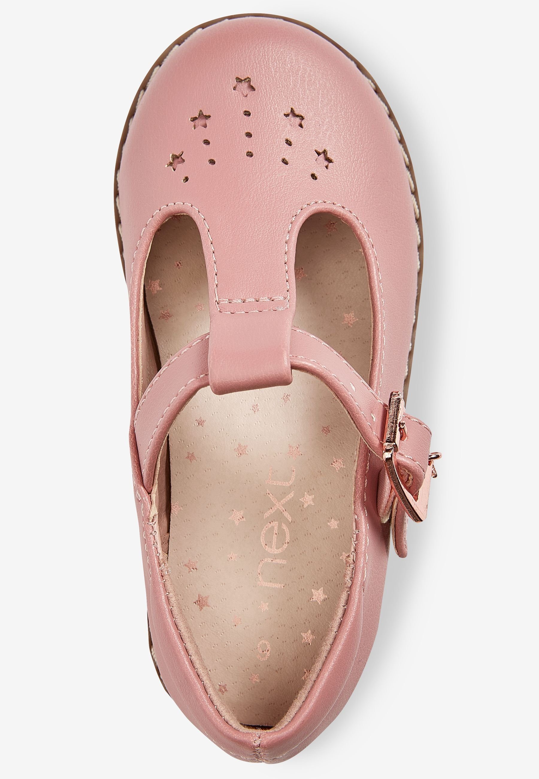 Next Schuhe mit T-Steg, Stern und Anhänger T-Strap-Sandale (1-tlg) Pink