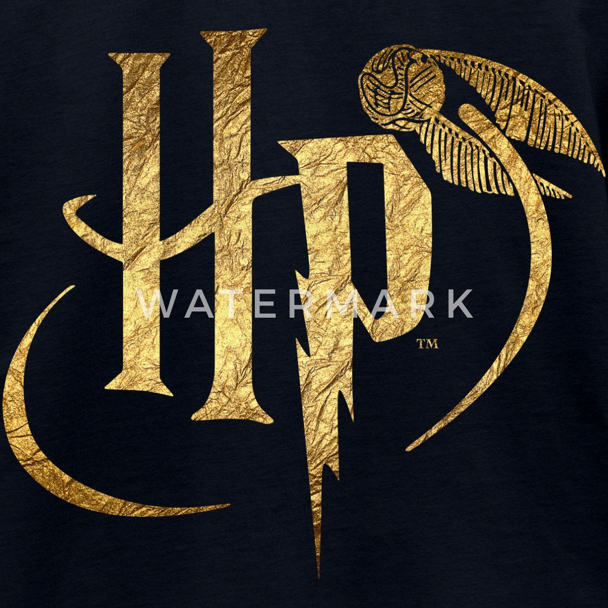 Spreadshirt T-Shirt Harry Potter HP Logo Kinder Premium T-Shirt (1-tlg)