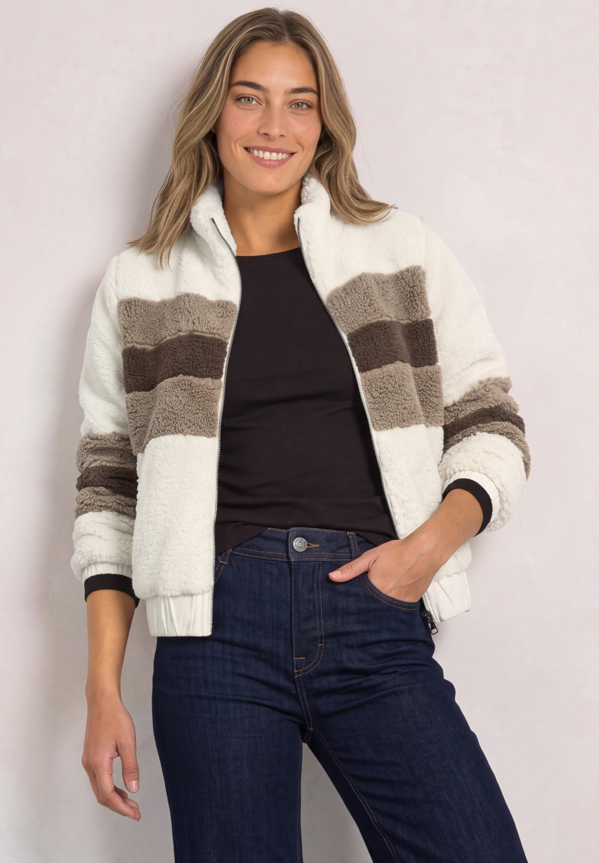 STREET ONE Fellimitatjacke