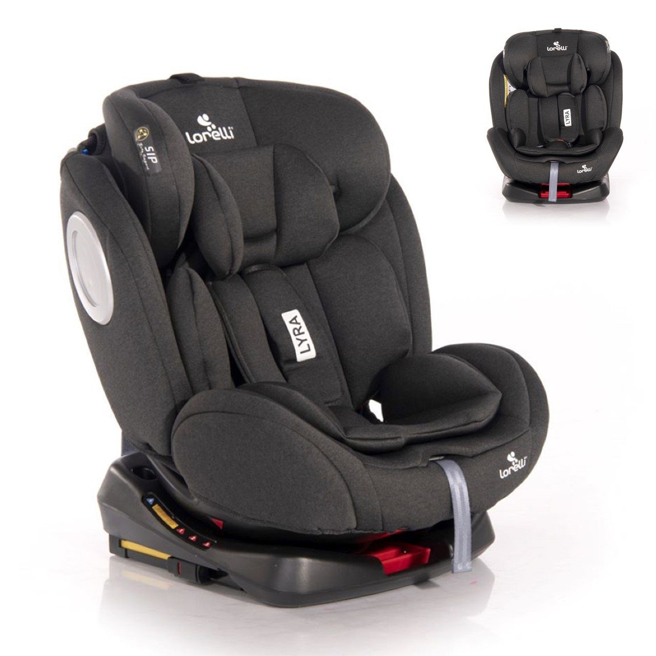 Lorelli Autokindersitz »Kindersitz Lyra Gruppe 0 /1/2/3«, bis: 36 kg, (0 - 36 kg) Kissen, 5 ...