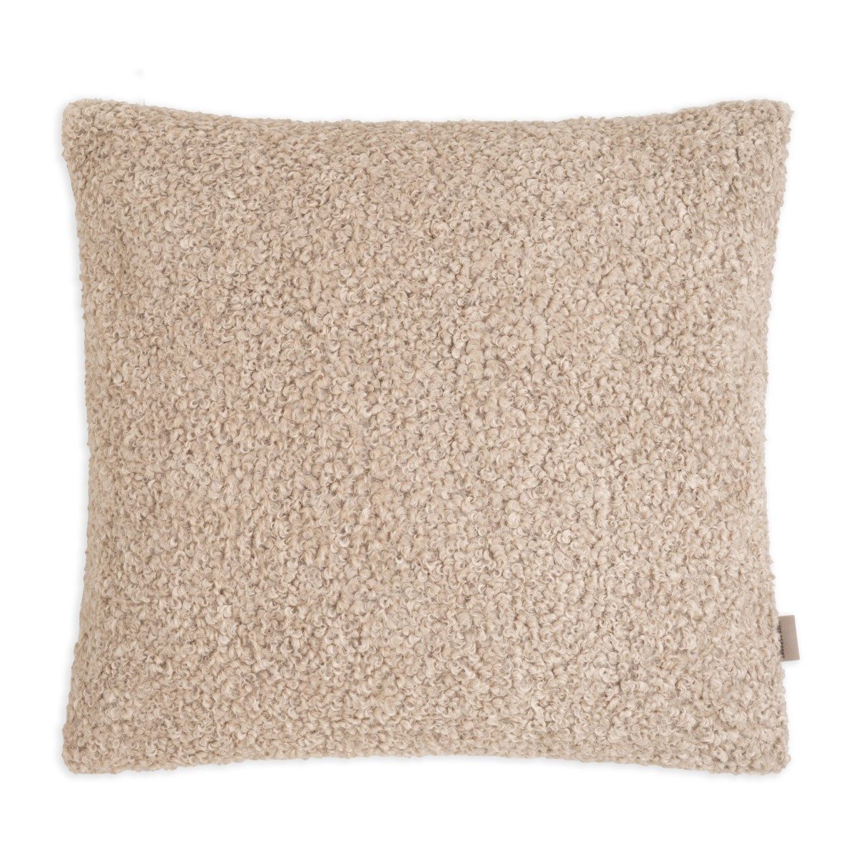 Knit Factory Dekokissen Rolf Leinen 50x50 Braun 50x50 cm, Modell Rolf