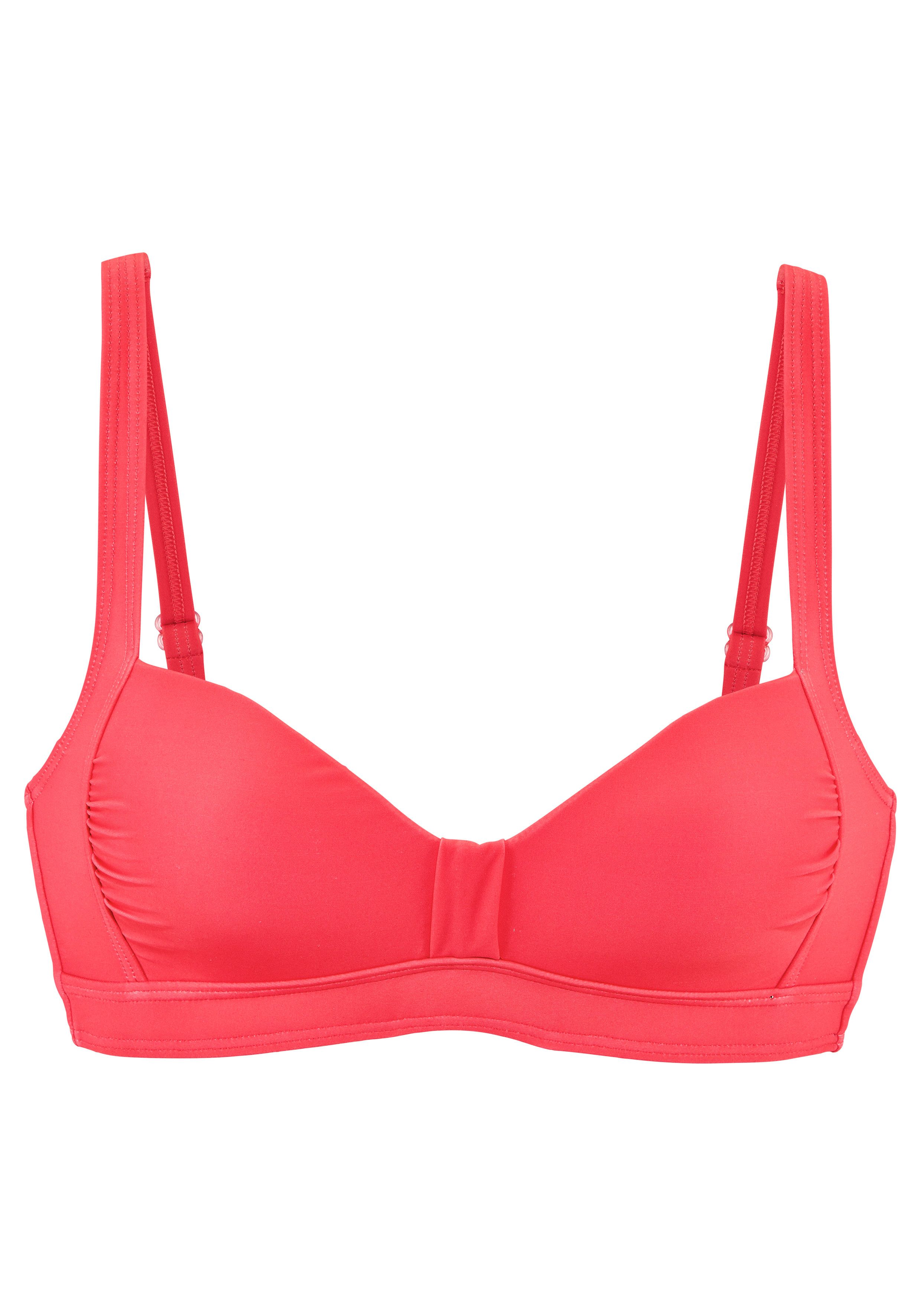 LASCANA Bandeau-Bikini-Top Ronda, bis G Cup, ohne Bügel
