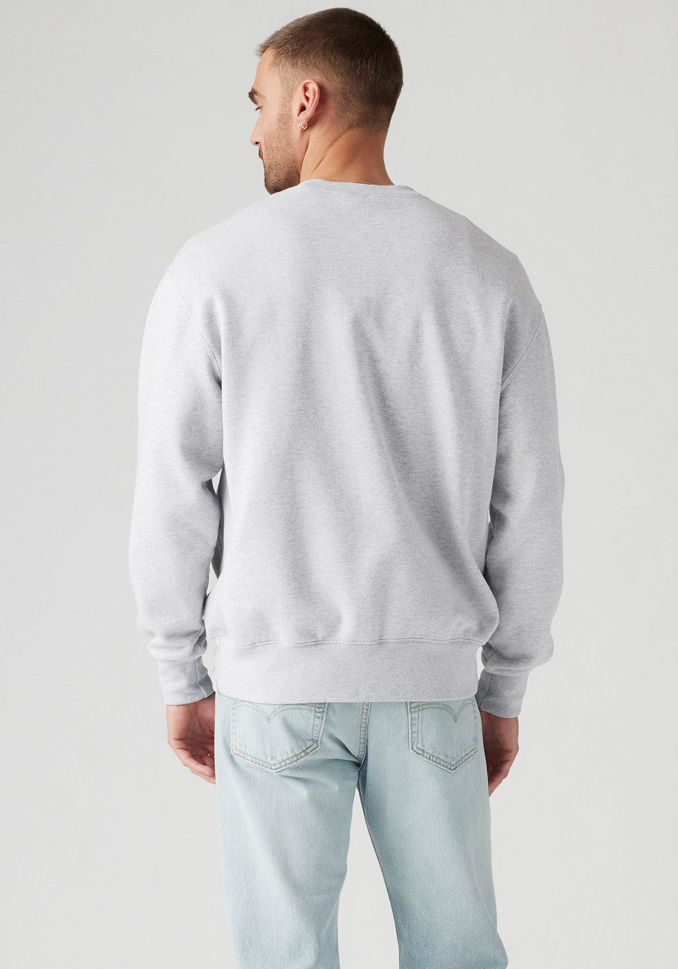 Levi's® Sweatshirt AUTHENTIC CREW mit Logostickerei