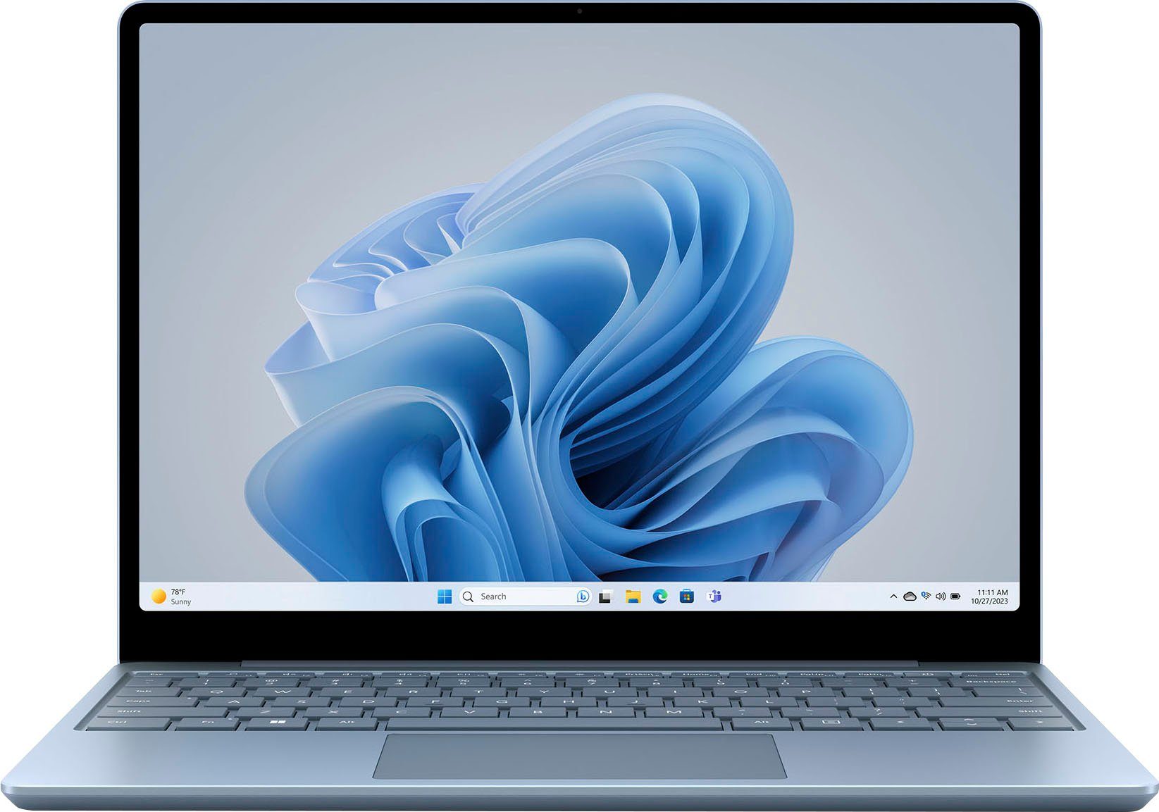 Microsoft Surface Laptop Go 3 Laptop, 16 GB RAM, Windows 11 Home, Business-Notebook (31,62 cm/12,45 Zoll, Intel Core i5 1235U, Iris Xe Graphics, 256 GB SSD)