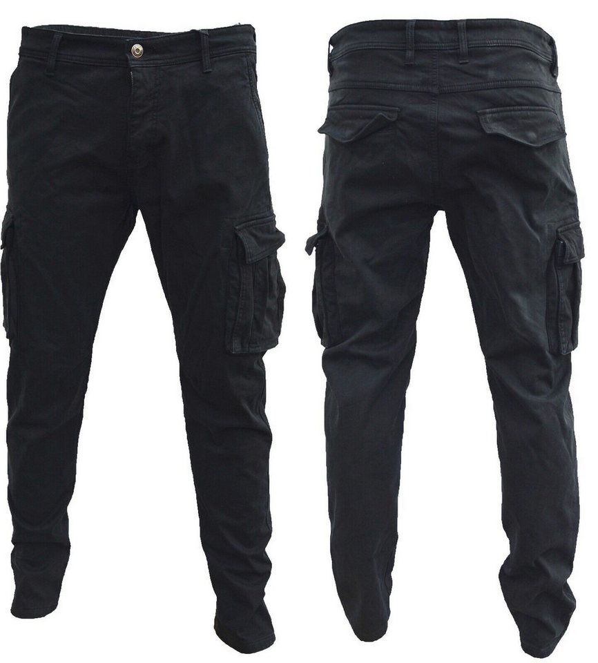 iKENNAS Cargohose (Cargowinterhose BB) Schwarz W34-L32