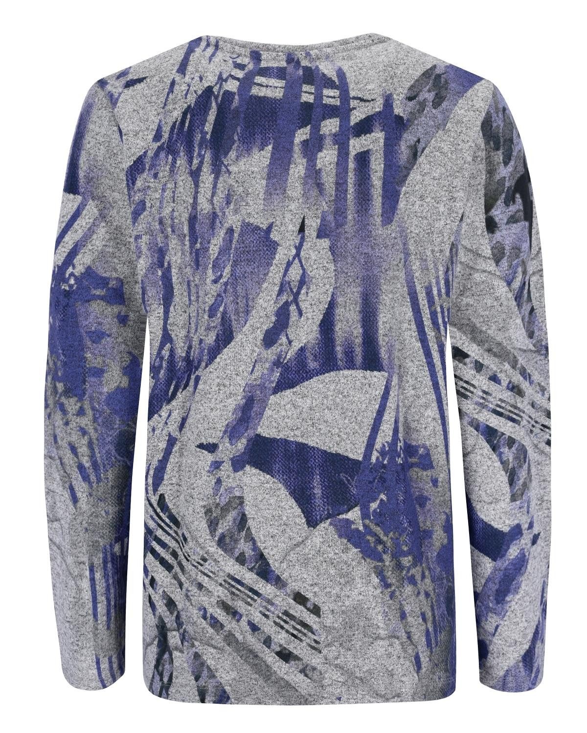 Hajo Blusenshirt Strickshirt Soft-Touch