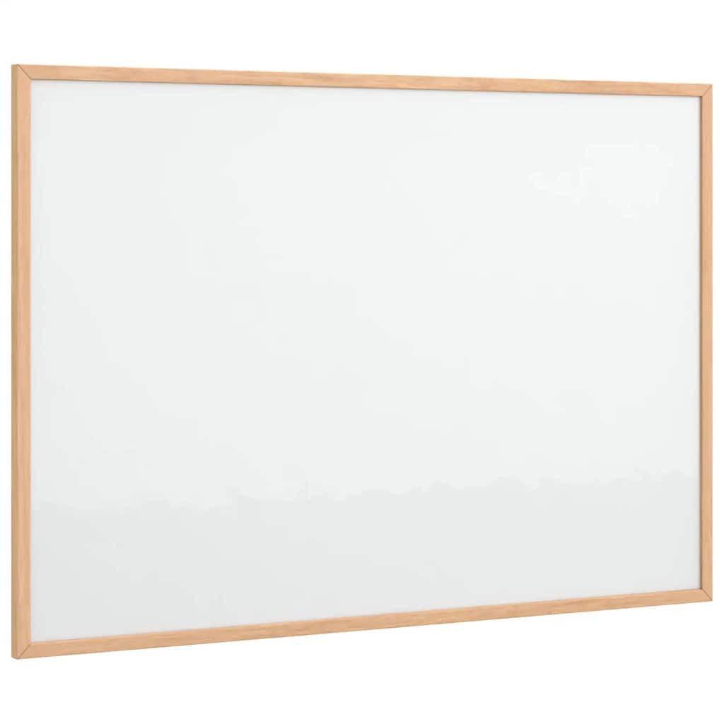 vidaXL Pinnwand Magnetisches Whiteboard mit Rahmen 80x55cm