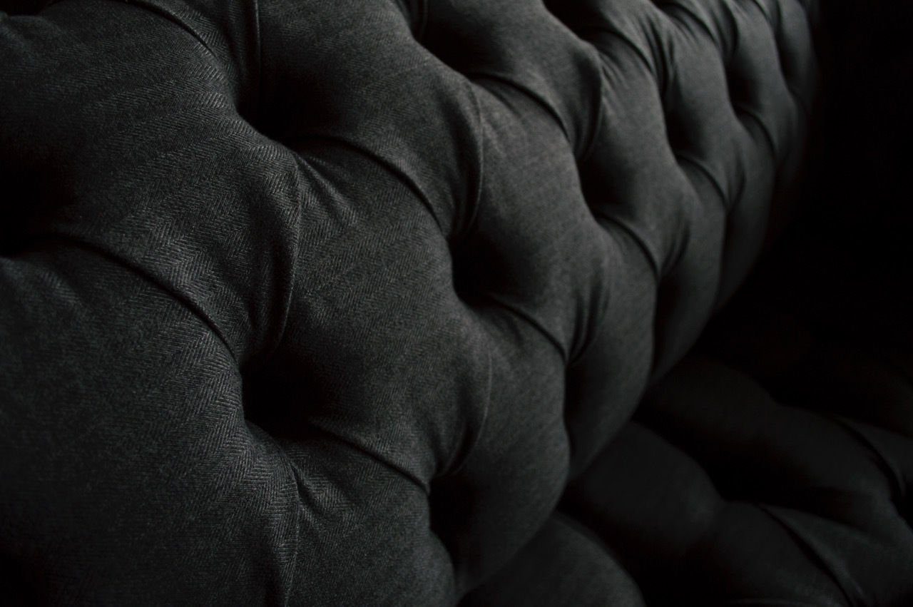 JVmoebel 2-Sitzer Chesterfield Sofa 2 Klassischer Sofas Couch Sitzer Textil Polster 1074