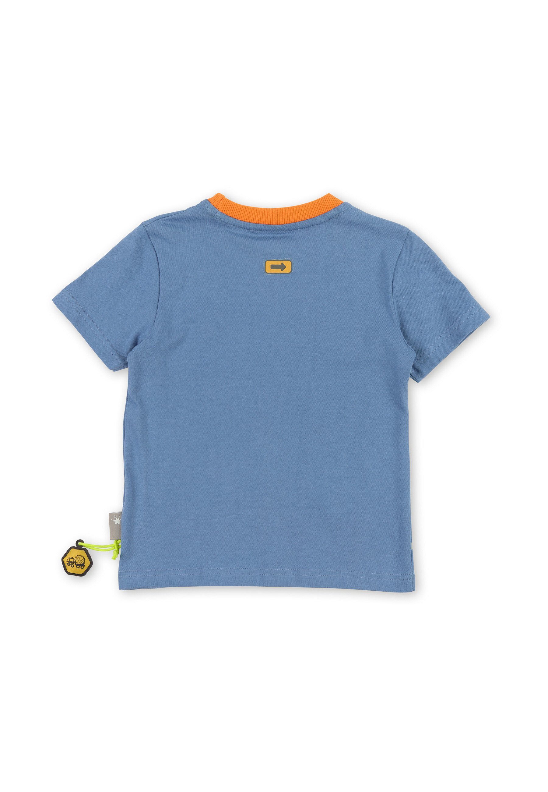 T-Shirt Kindershirt blau (1-tlg) Sigikid T-Shirt