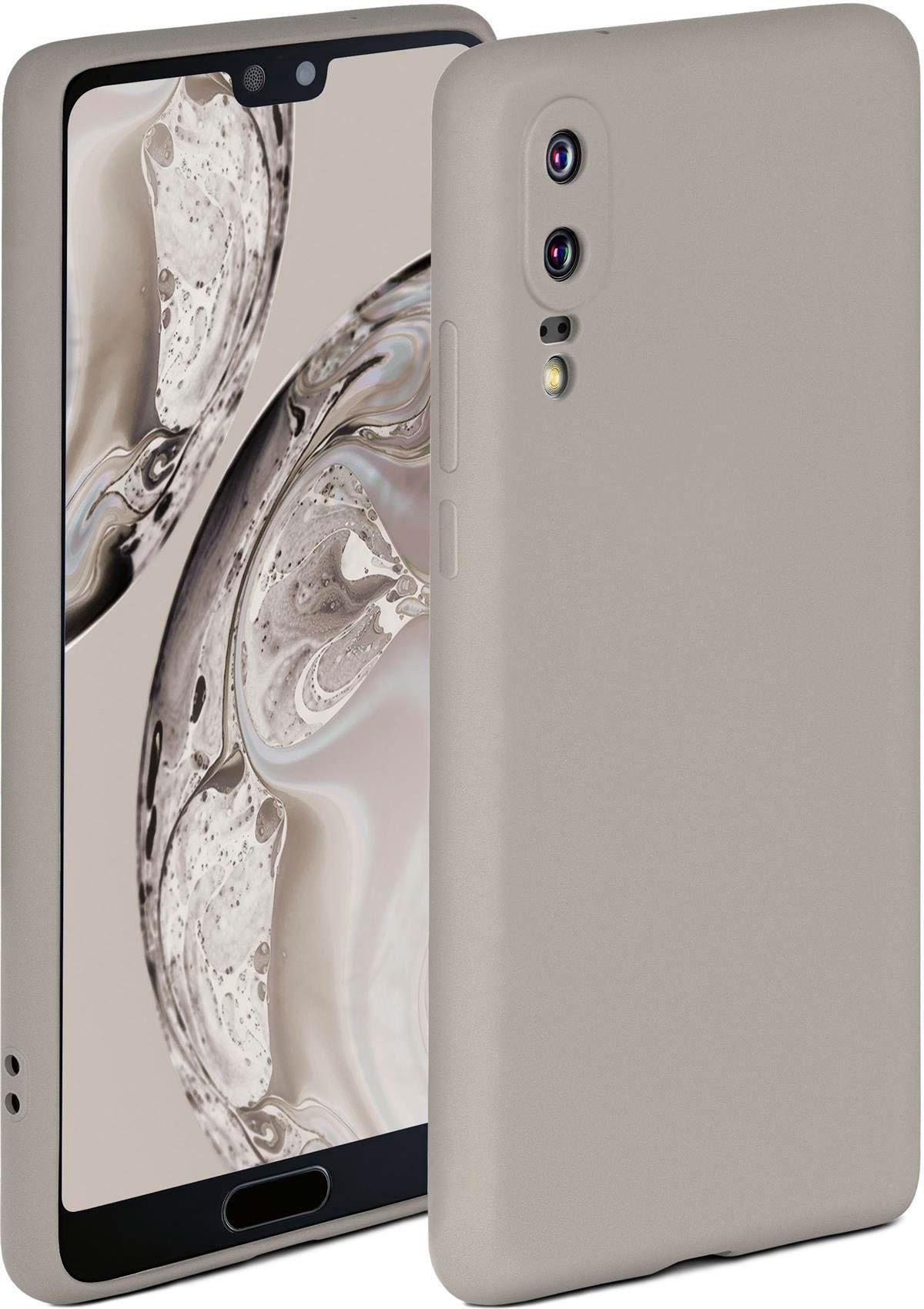 ONEFLOW Handyhülle ONEFLOW® Soft Case für Huawei P20, Hülle aus Silikon, Back Cover mit Kameraschutz, weiche Silikonhülle