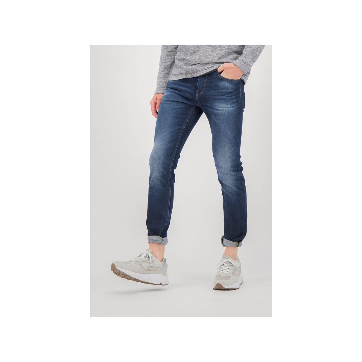 Garcia 5-Pocket-Jeans uni (1-tlg)