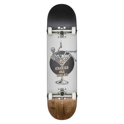 Globe Skateboard Komplettboard G1 Excess 8.0' (white brown)