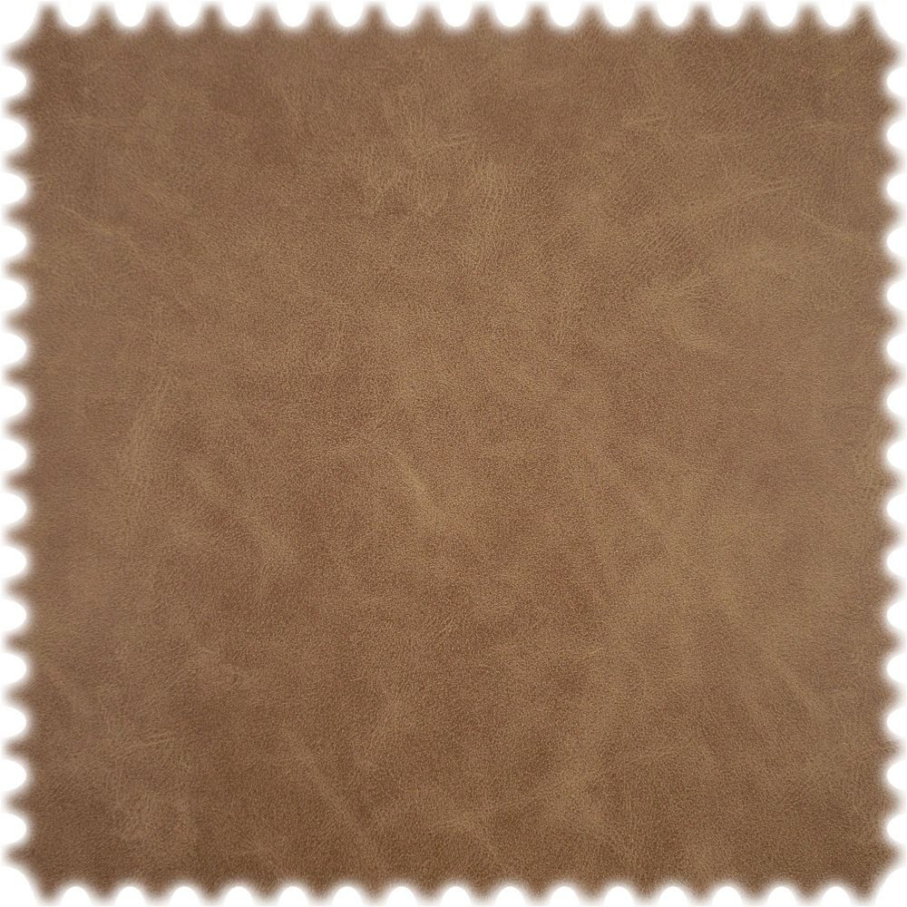 Heiro Stoff Vintage Kunstleder PU London Antik Beige, Polsterstoff Meterware - Breite:138 cm