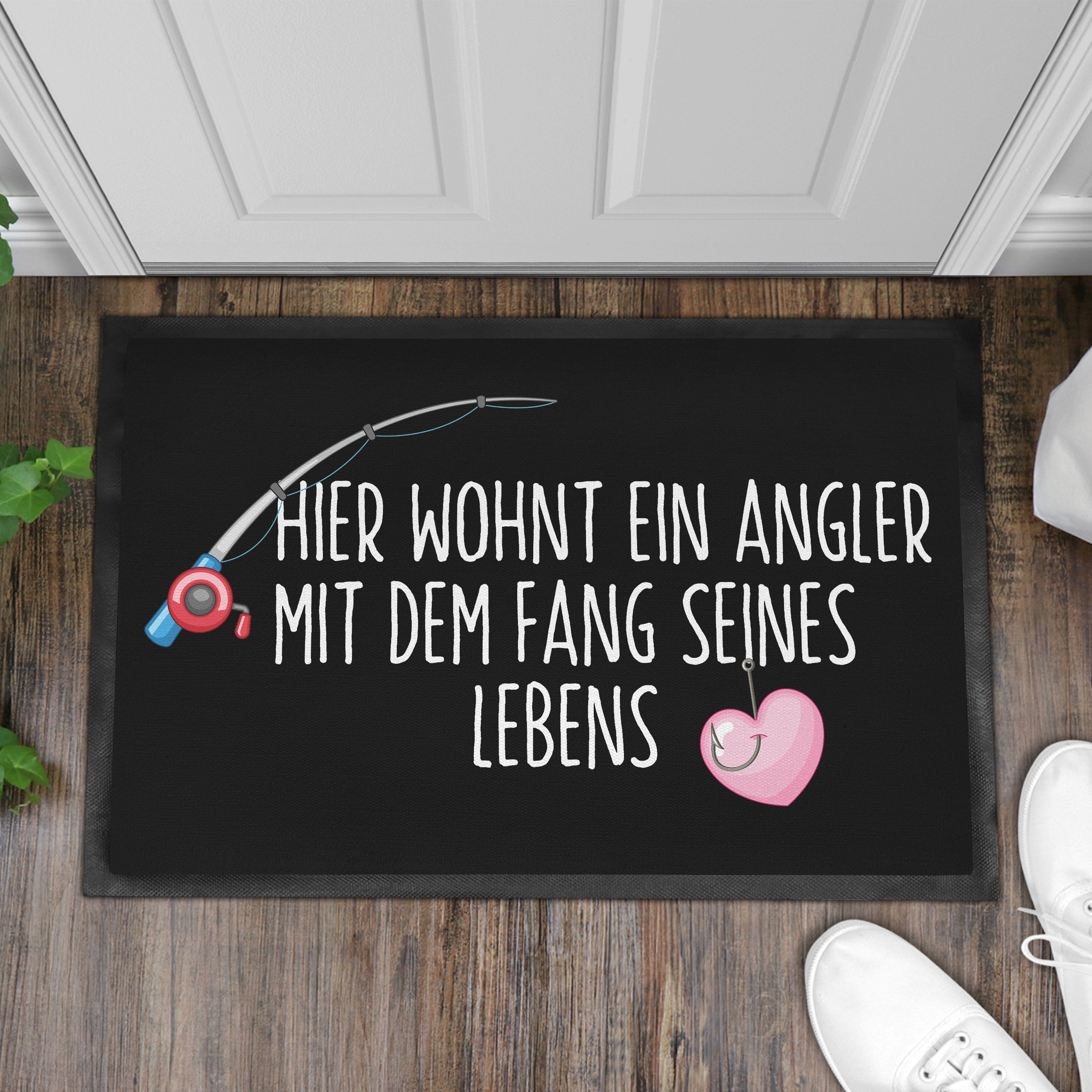 Trendation Fußmatte Fußmatte Angler Geschenk Angeln Lustiger Spruch Fussmat günstig online kaufen
