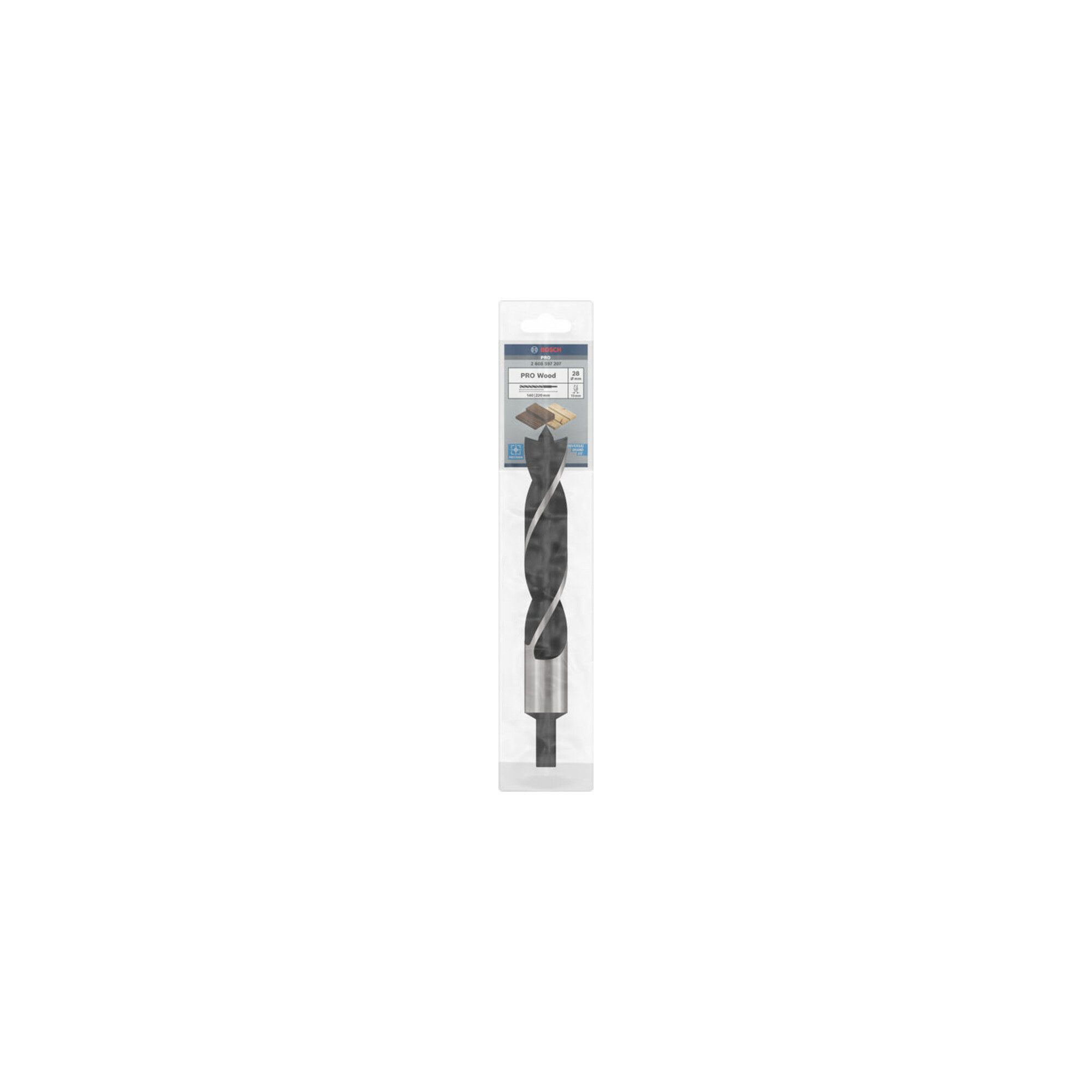 Bosch Professional Holzbohrer Bosch Holzspiralbohrer Standard 28 x 140 x 220 mm d 13 mm
