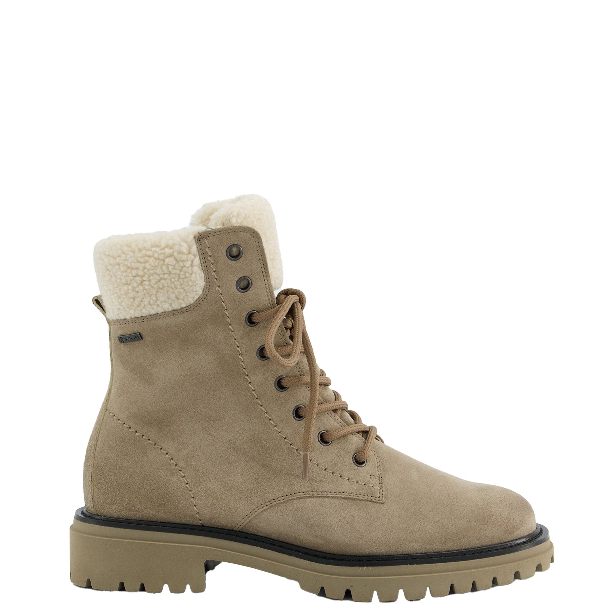 Paul Green 8323-018, Boots, Warmfutter, Beige, Damen Winterstiefel