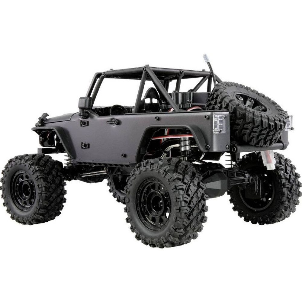 Amewi RC-Buggy Hyper Go SC Scale Crawler Brushless RTR Elektrisches Auto anthrazit