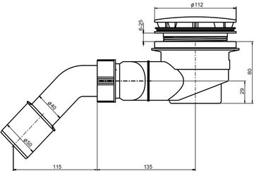 OTTOFOND Duschwanne, rechteckig, Sanitäracryl, Set, 100x90x3 cm, mit Fußgestell, Ablaufgarnitur und Fugendichtband