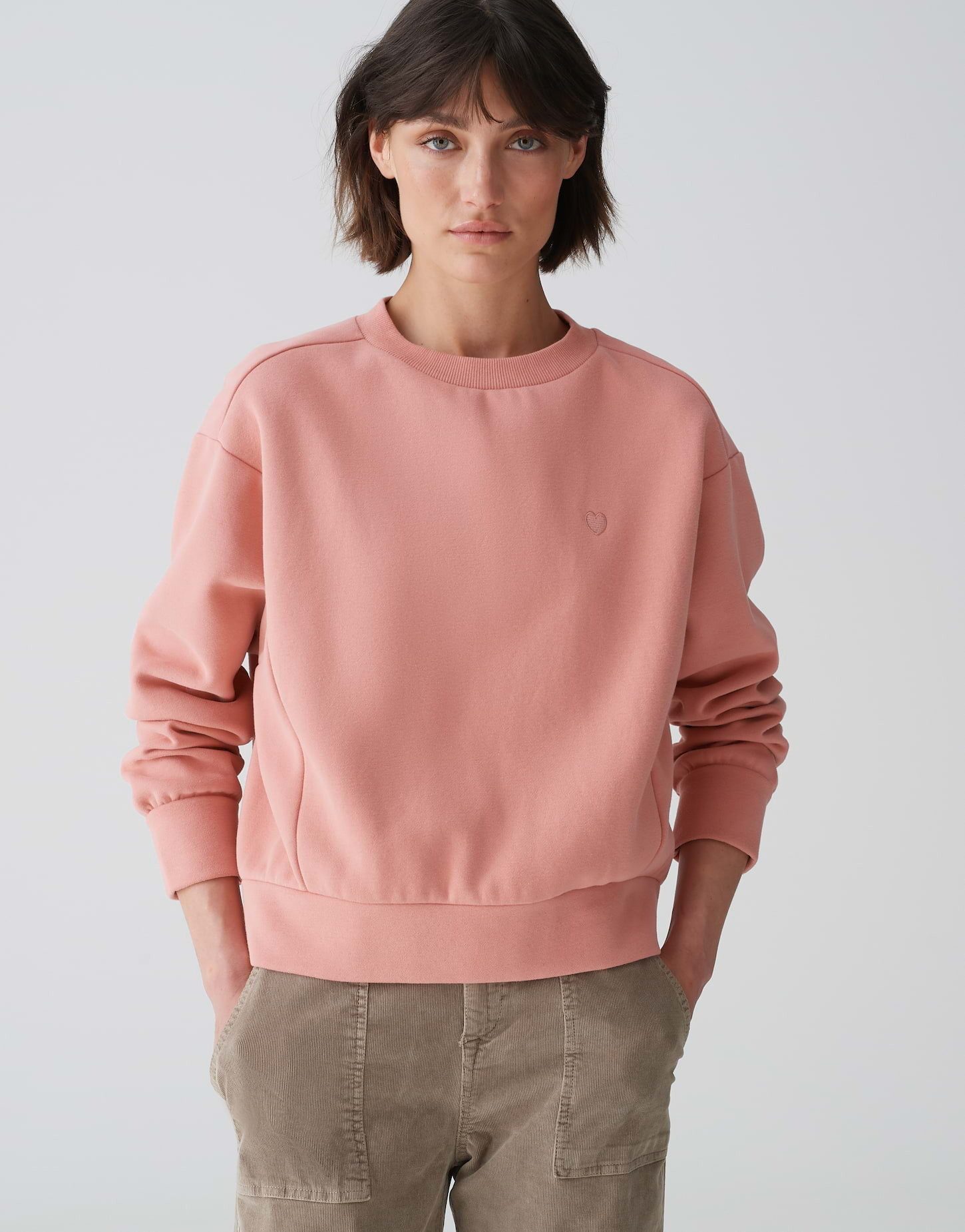 Sweater Sweater GODIRA Regular aus weichem Baumwoll Mix