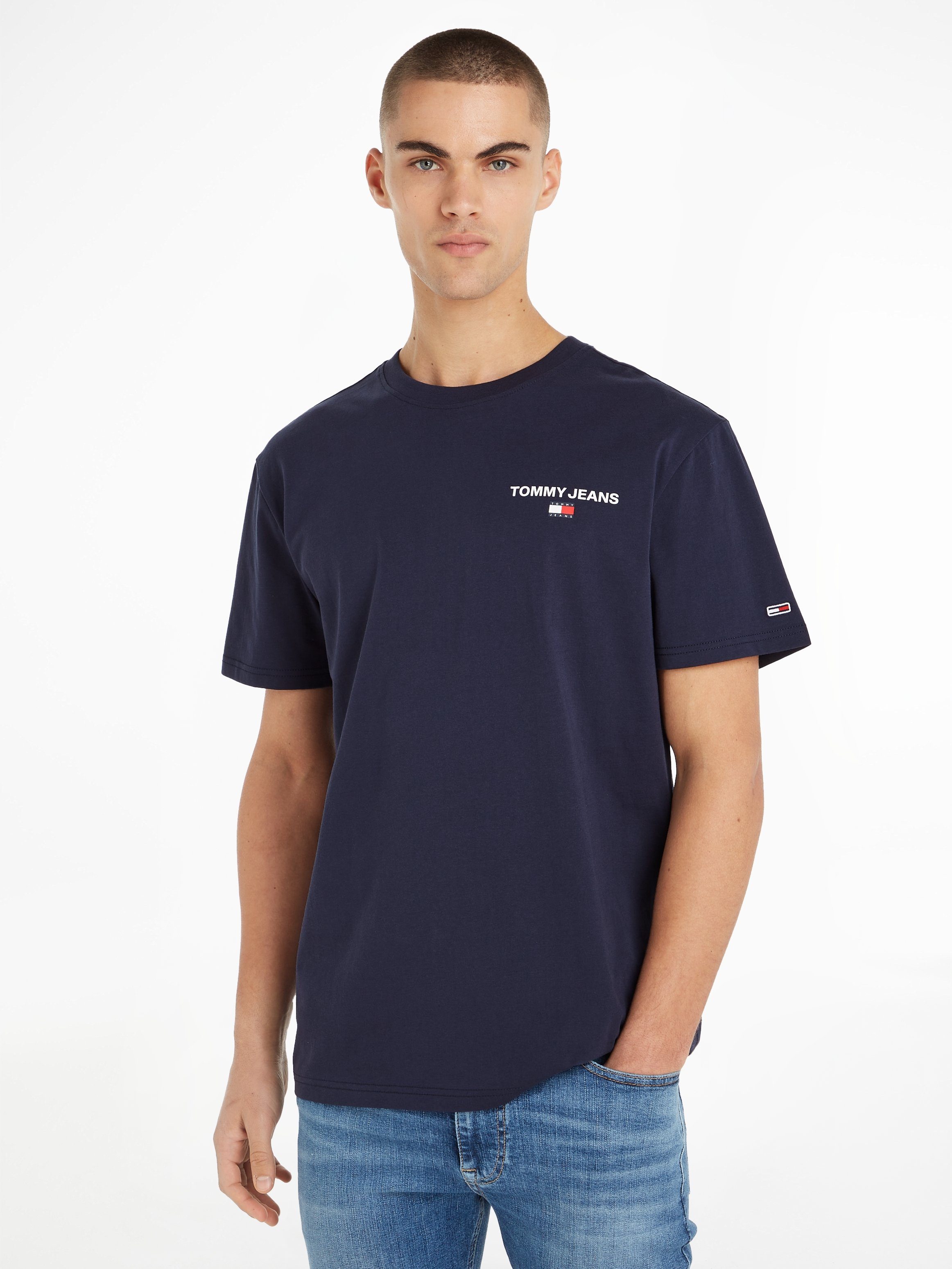 PRINT LINEAR Twilight Navy TEE BACK TJM CLSC Tommy Jeans T-Shirt