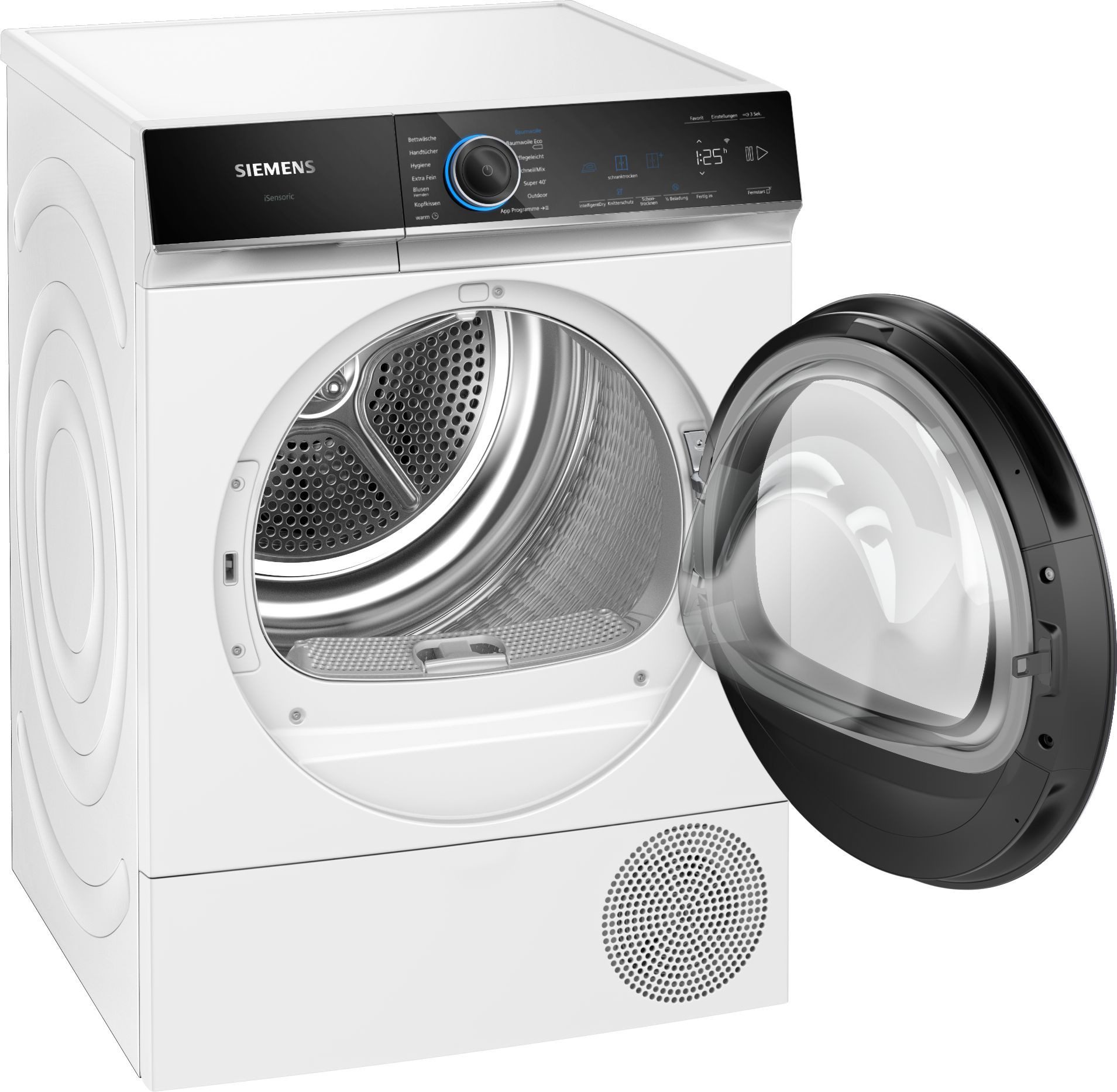 SIEMENS Wärmepumpentrockner iQ700 WQ45B2B40, Selbstreinigender Kondensator, intelligentDry, autoDry, Home Connect