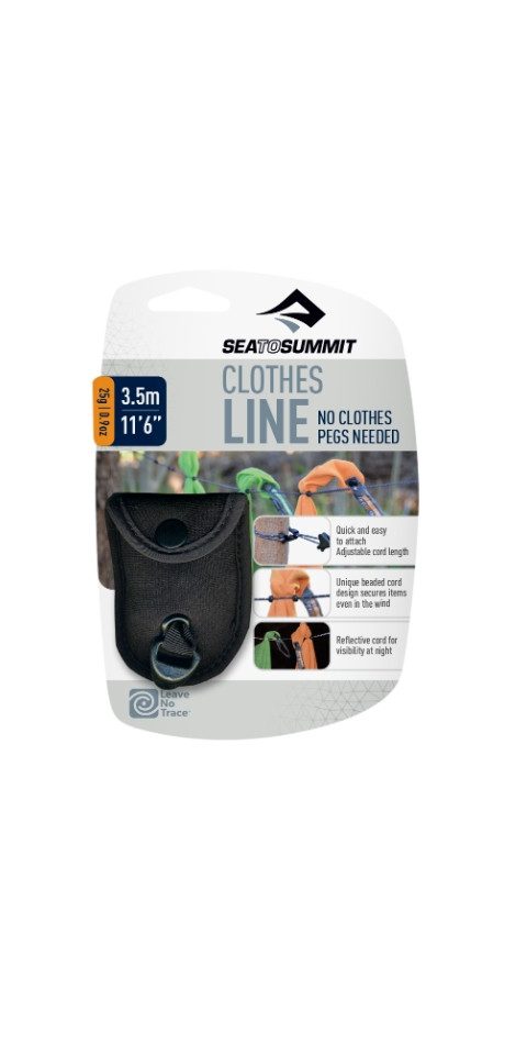 sea to summit Wand-Wäscheleine Clothesline