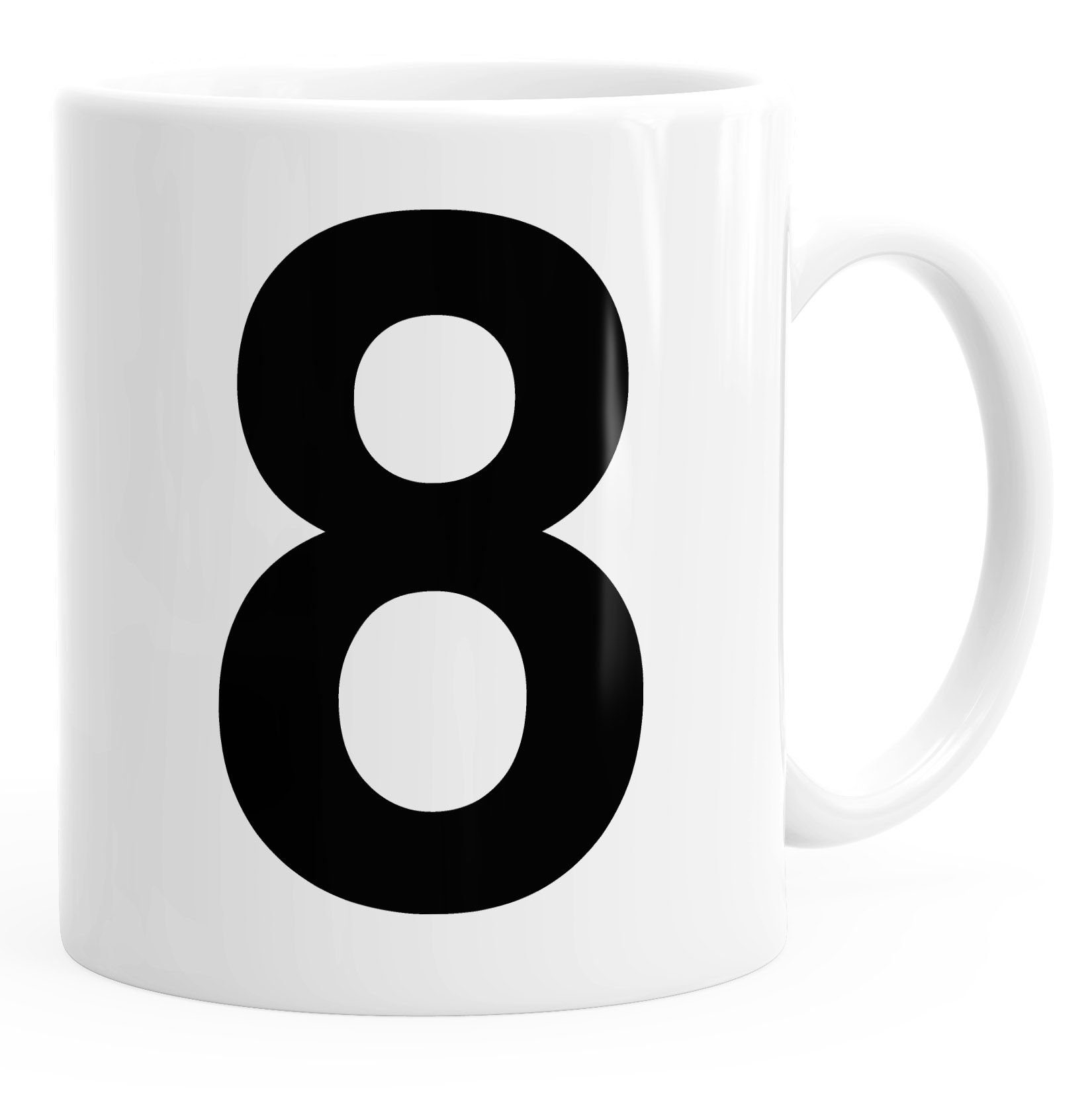8 weiß