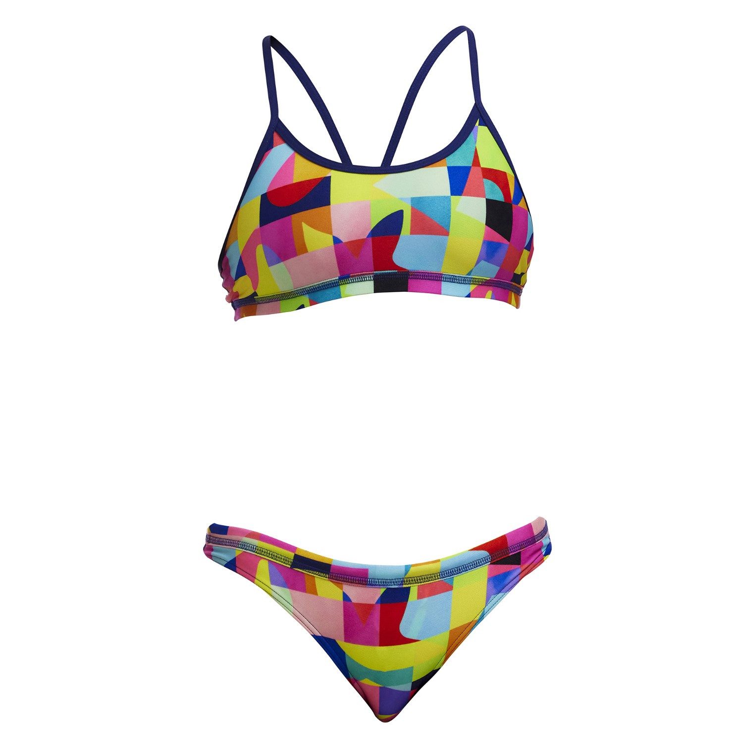 Bandeau-Bikini Bikini On The Grid