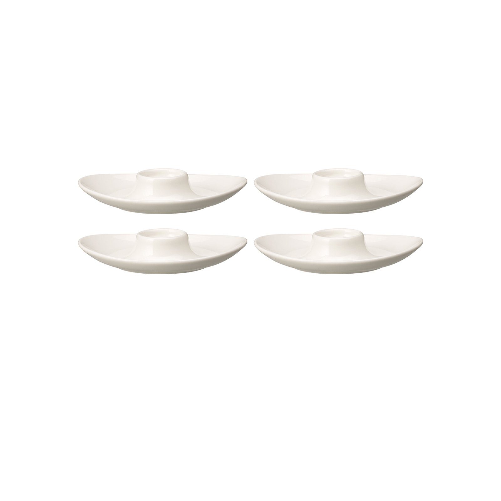Villeroy & Boch Eierbecher For Me Eierbecher 14.8 x 11.5 cm 4er Set, (4er Set, 4-tlg., 4x Eierbecher)