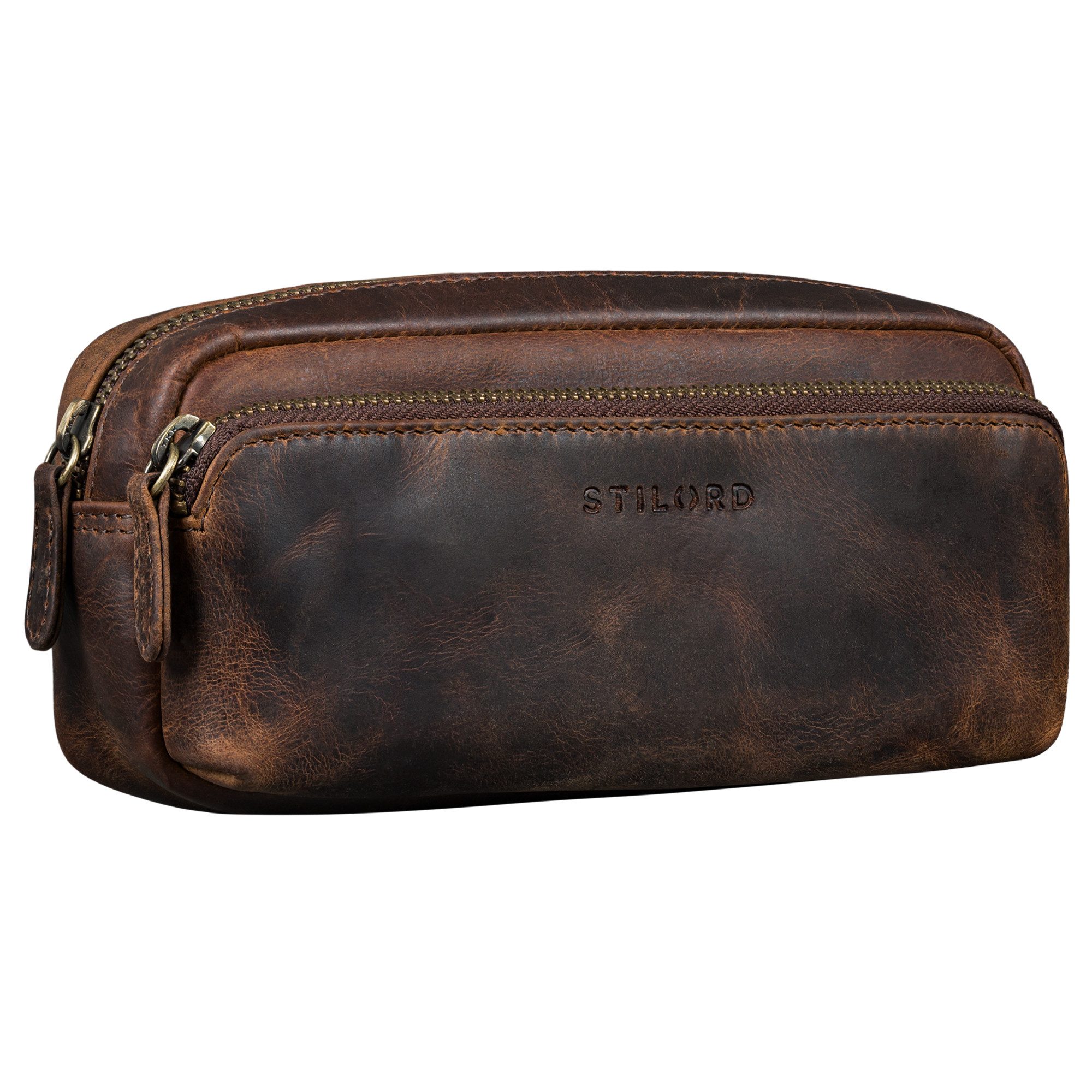 STILORD Etui "Melissa" Federmäppchen Leder Groß günstig online kaufen