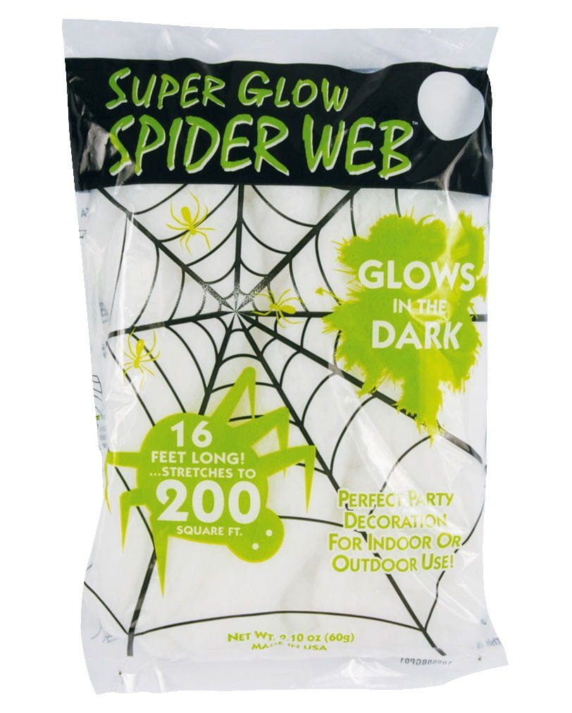 Dekofigur 60gr. the in "Glow Dark" Horror-Shop Spinnweben