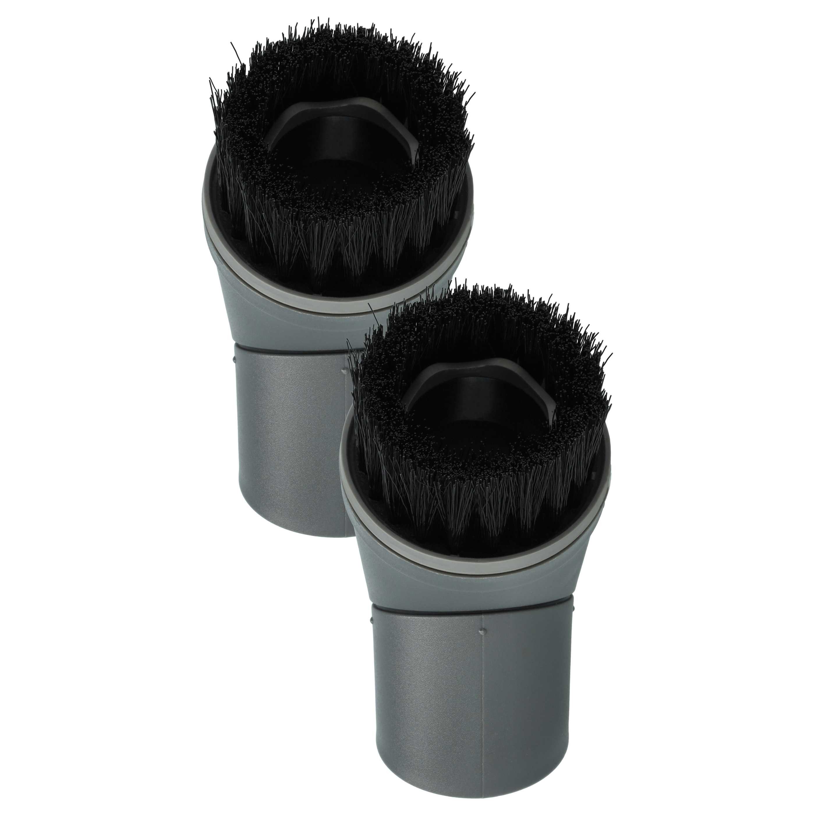 vhbw Saugpinsel passend für Miele S8390, S8380, S8370, S834, S836, S838, S844, S8320, Zubehör für Miele, (2-tlg)