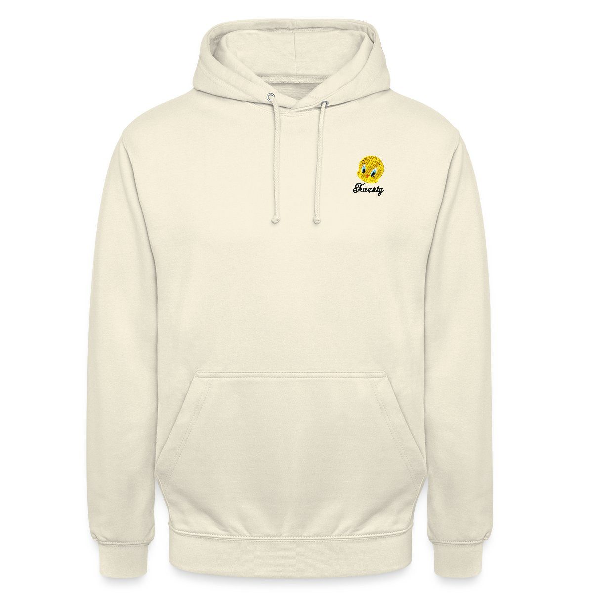 Spreadshirt Hoodie Looney Tunes Tweety Porträt Stick Unisex Hoodie (1-tlg)