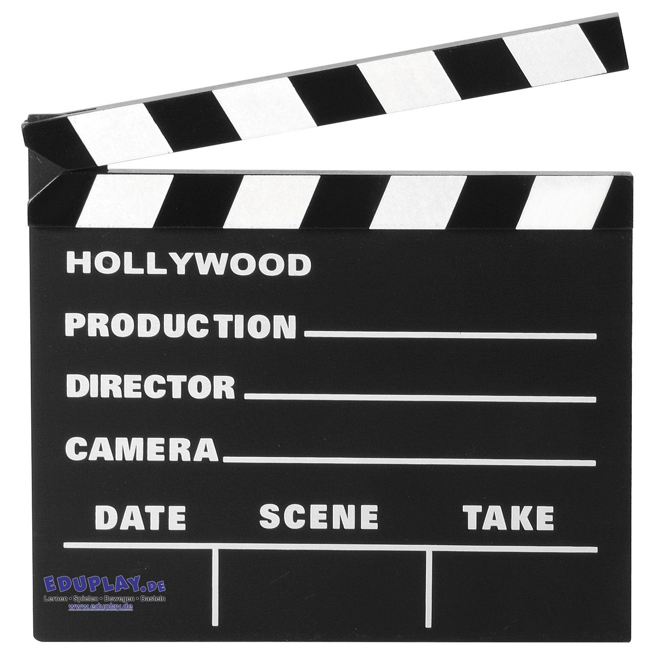 EDUPLAY Lernspielzeug Filmklappe, 20 x 17,8 cm günstig online kaufen