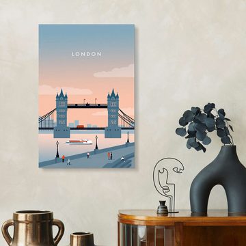 Posterlounge Forex-Bild Katinka Reinke, London, Minimalistisch Grafikdesign