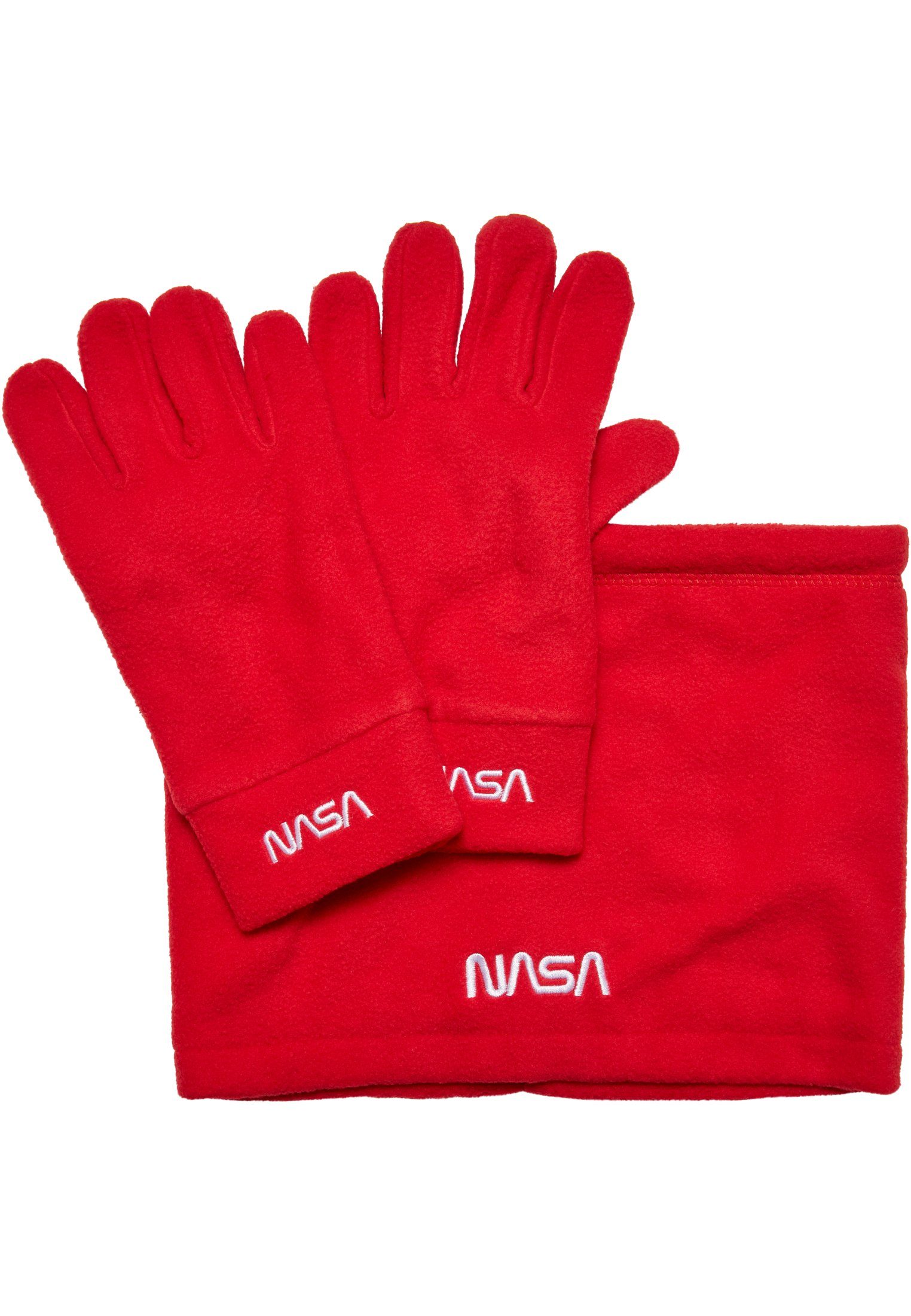 MisterTee Baumwollhandschuhe Accessoires Set NASA Fleece