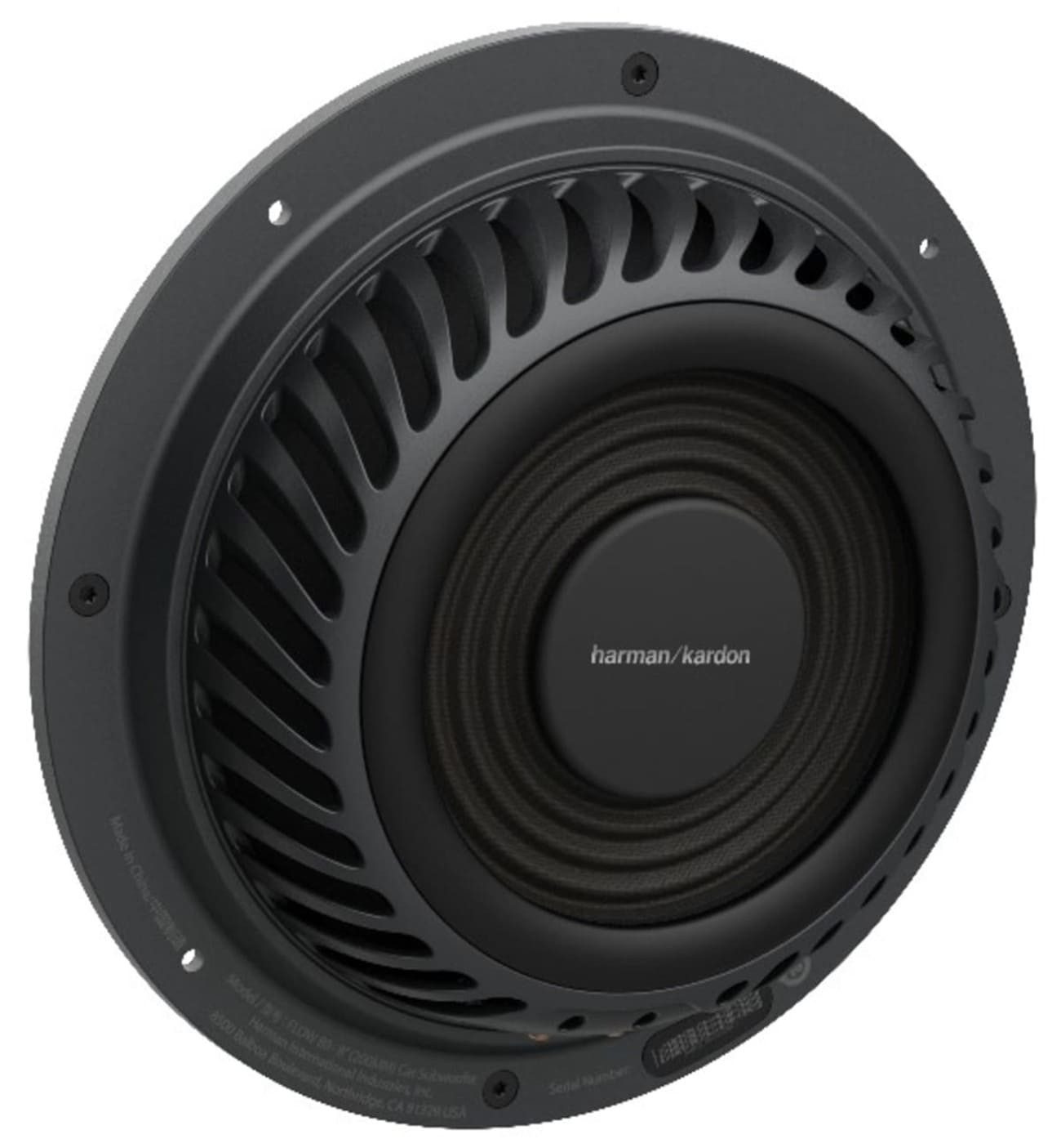Harman/Kardon Harman Kardon Flow80 BMW Subwoofer Untersitzwoofer Auto-Lautsprecher (125 W)