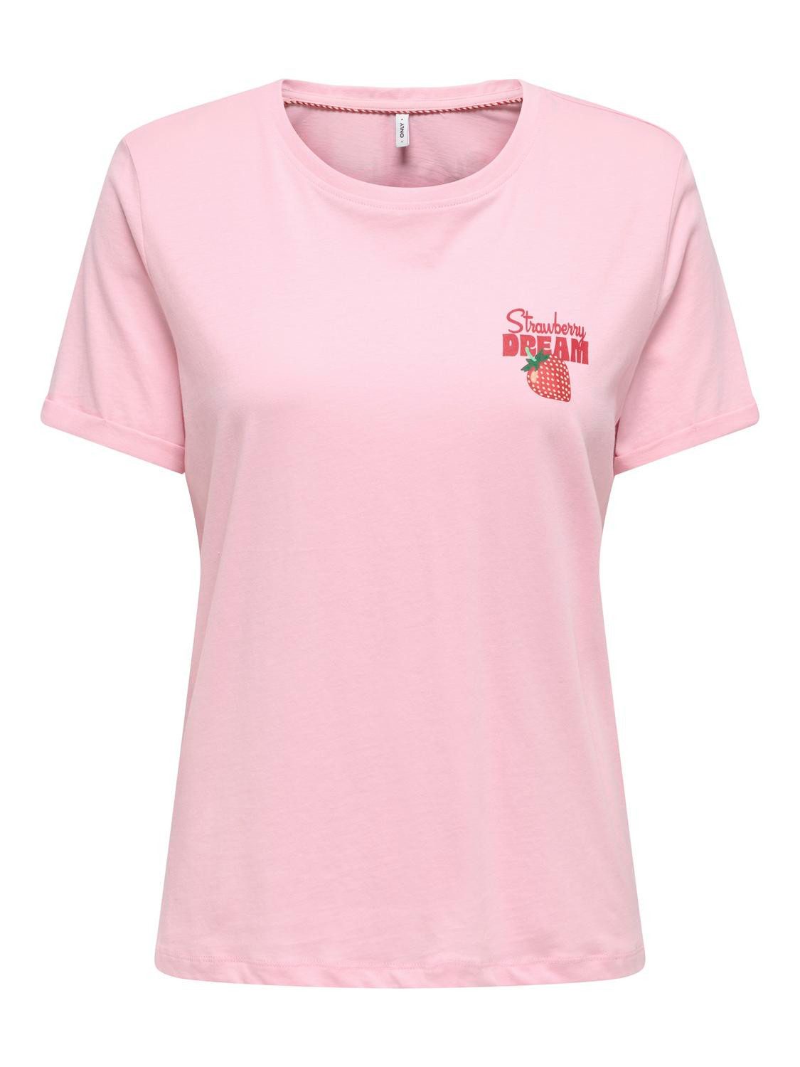 T-Shirt ONLKITA S/S DRINKS TOP BOX JRS